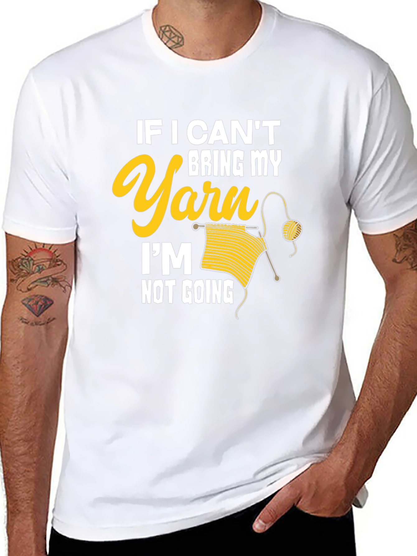 Yarn Lovers T-Shirt - Knitters Gift