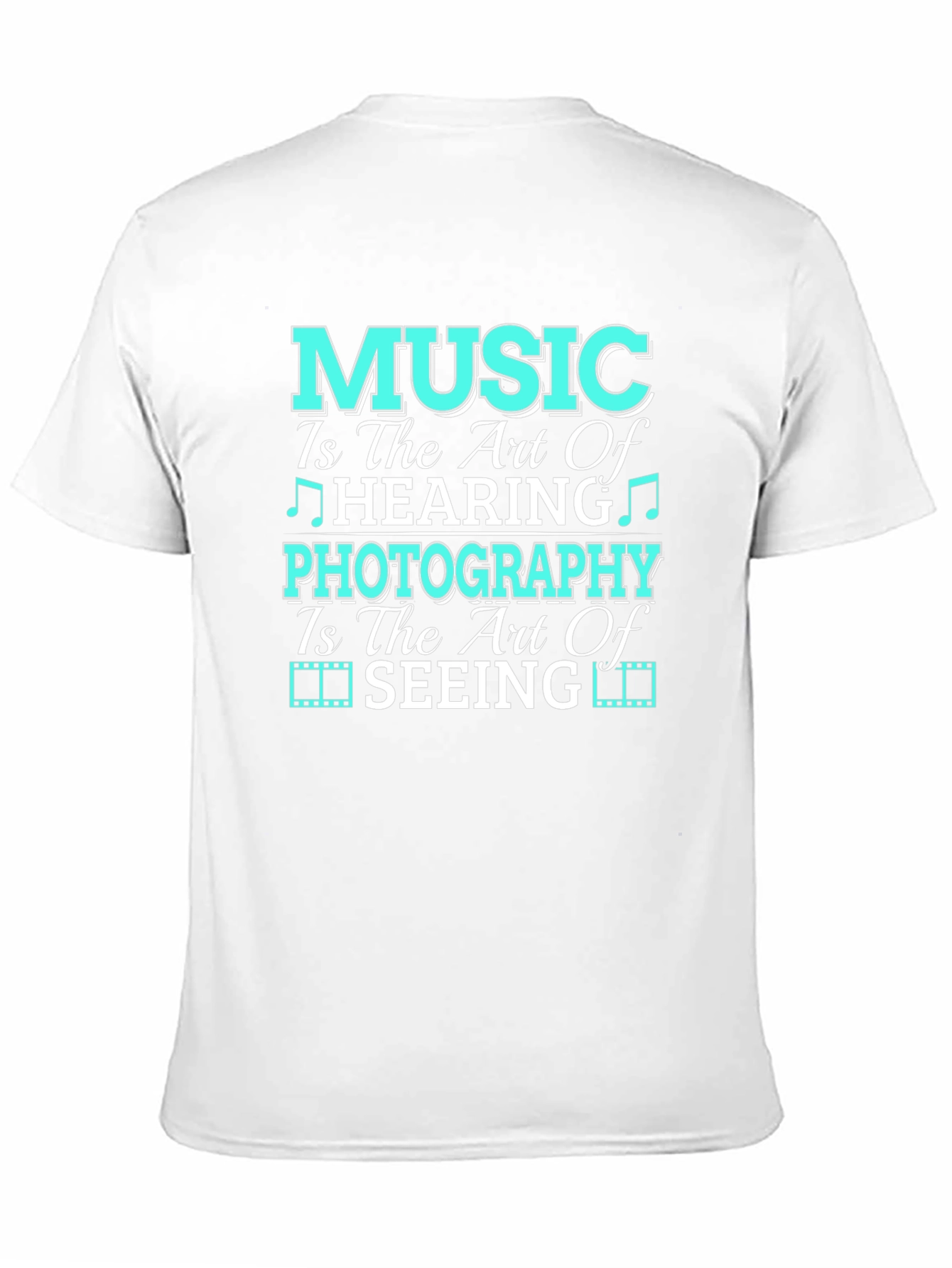 Music & Photography Art T-Shirt