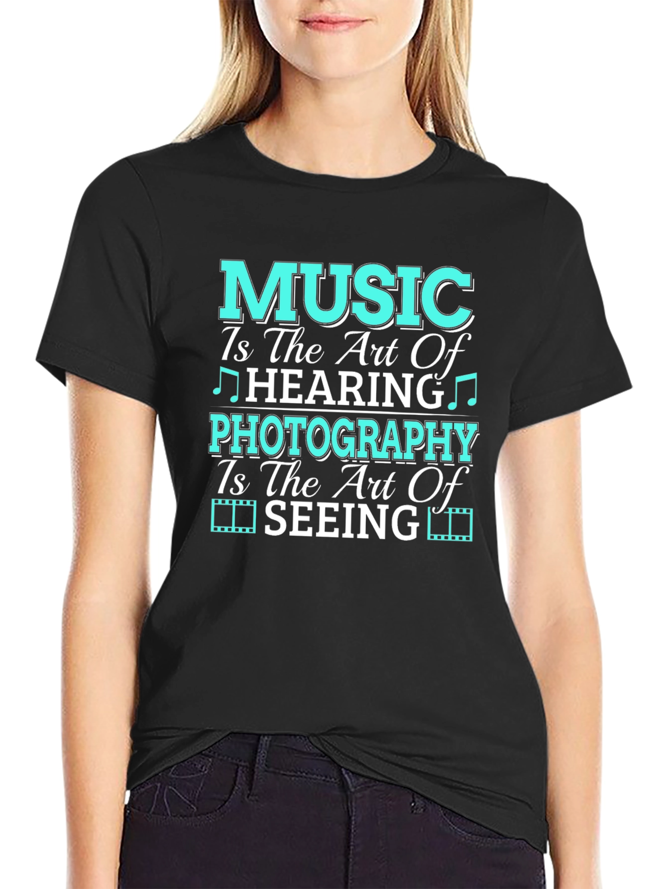 Music & Photography Art T-Shirt