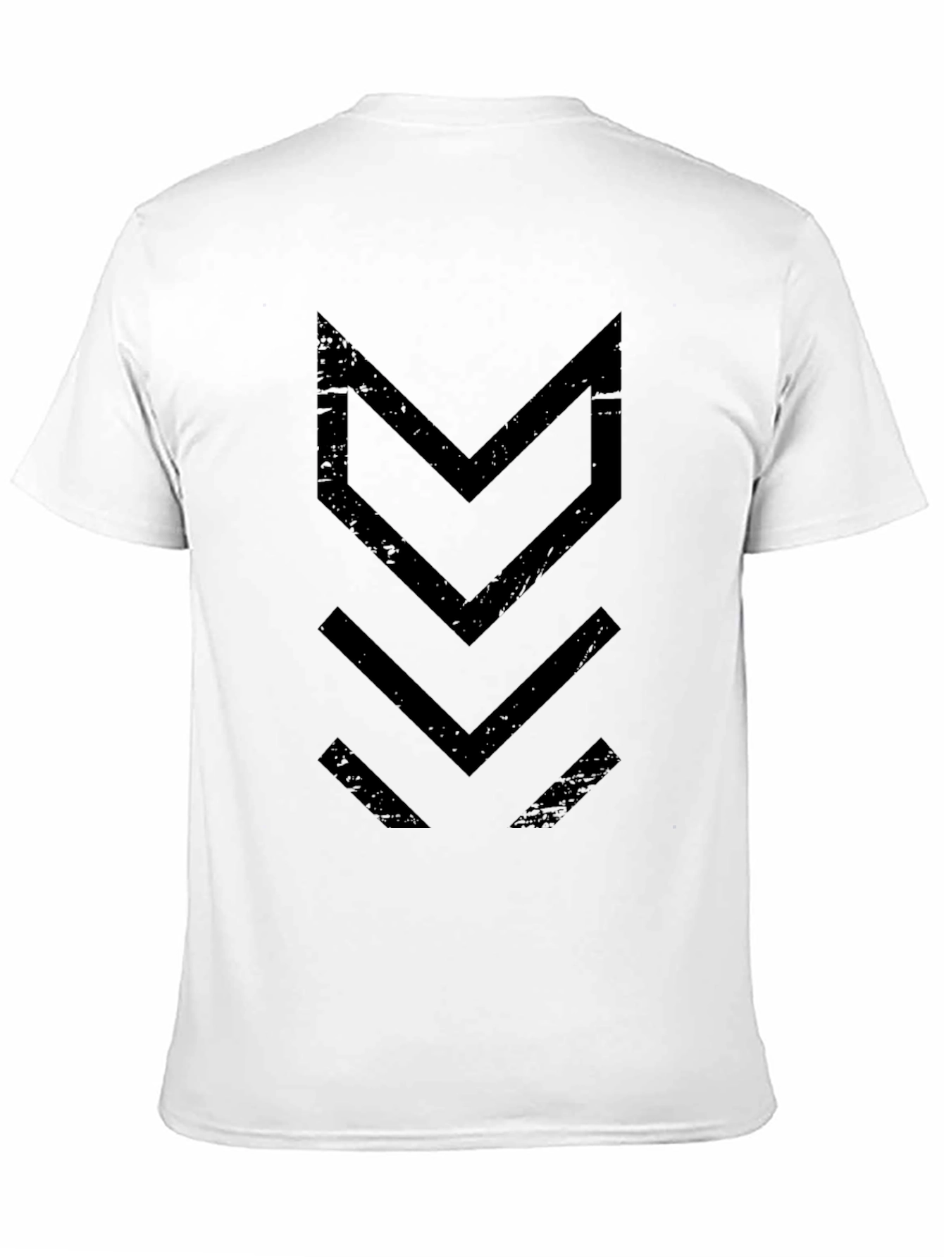 Mens Black Arrow Graphic T-Shirt