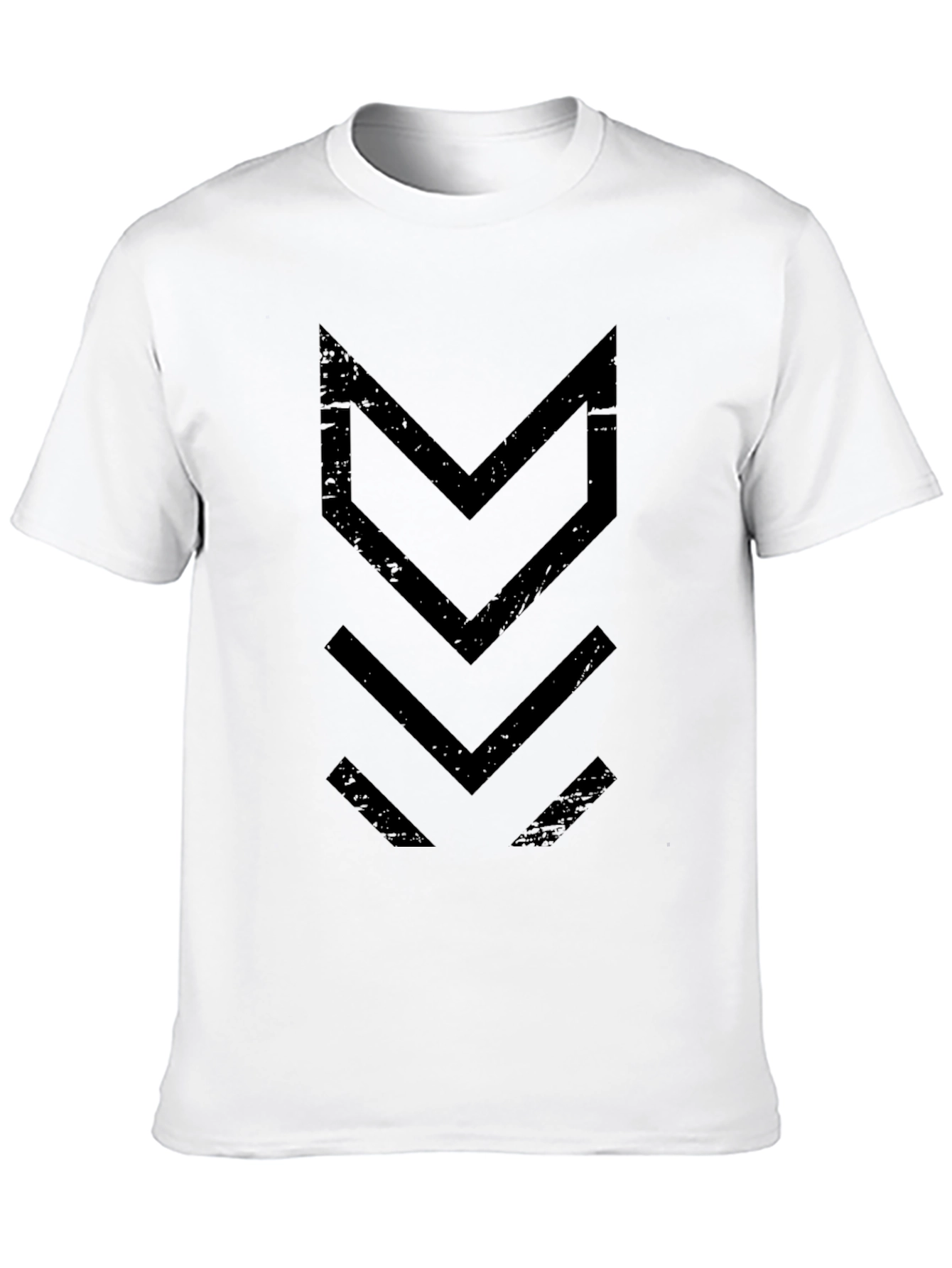 Mens Black Arrow Graphic T-Shirt