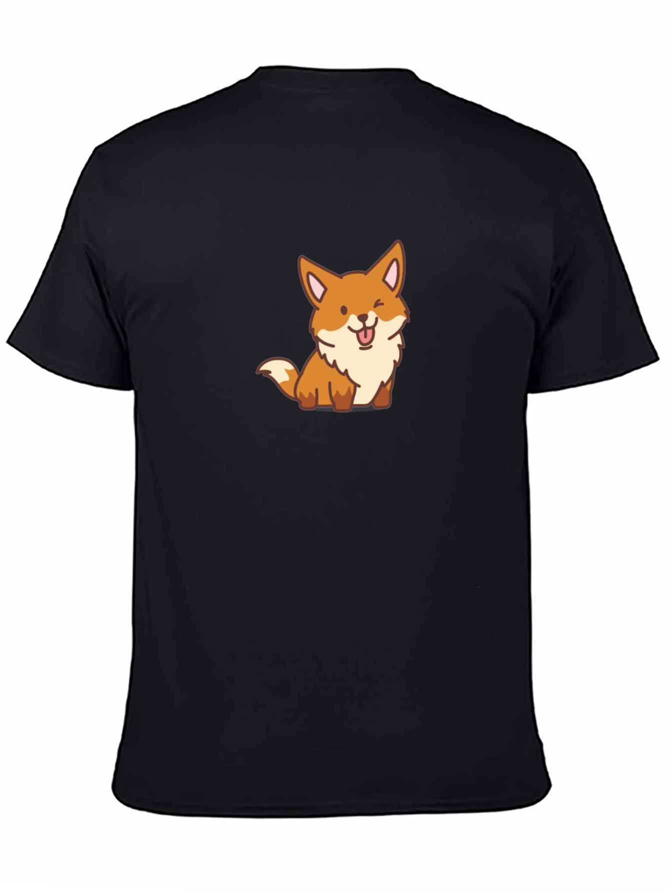Cute Winking Fox Graphic Tee - Unisex