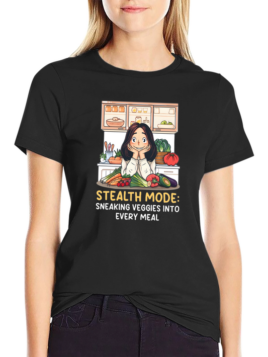 Stealth Veggies Graphic T-Shirt