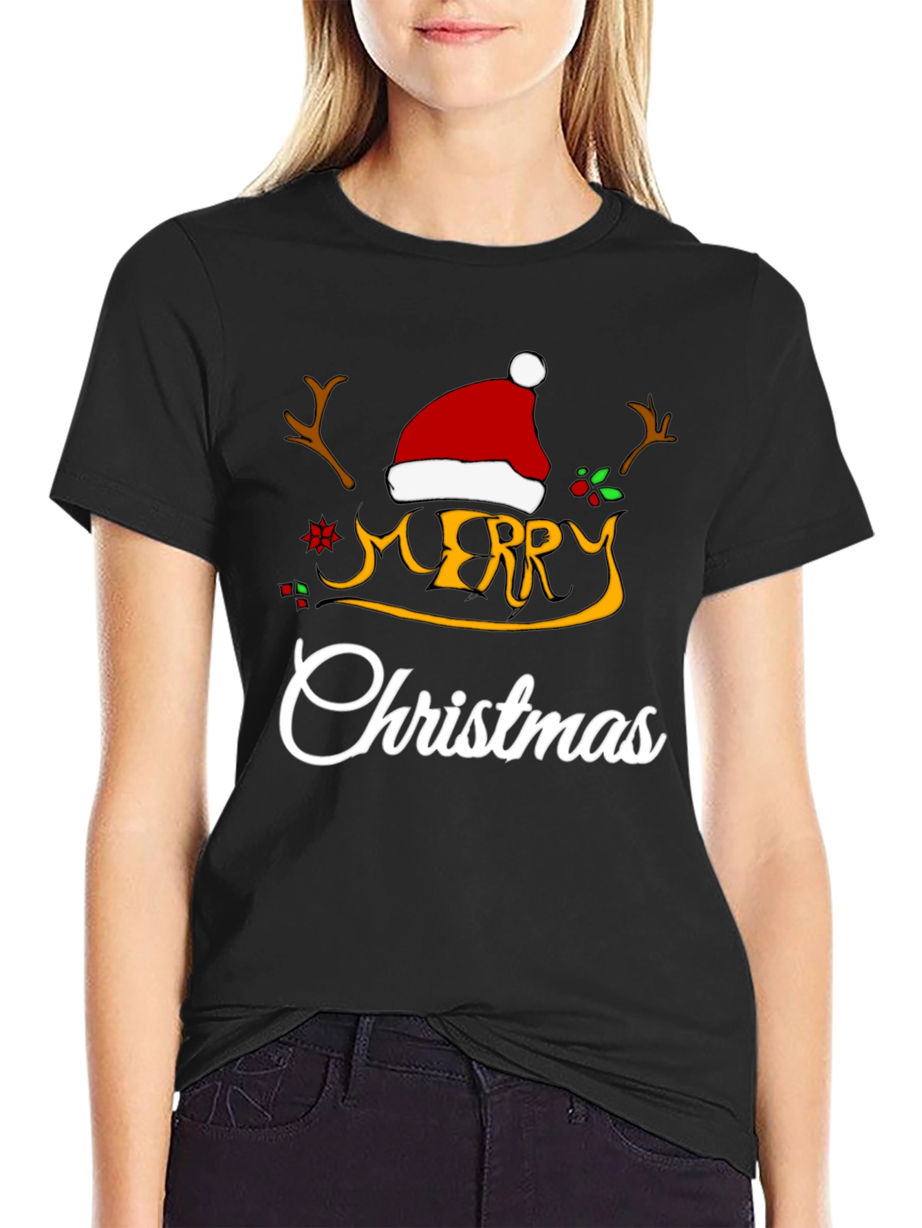 Merry Christmas Graphic T-Shirt
