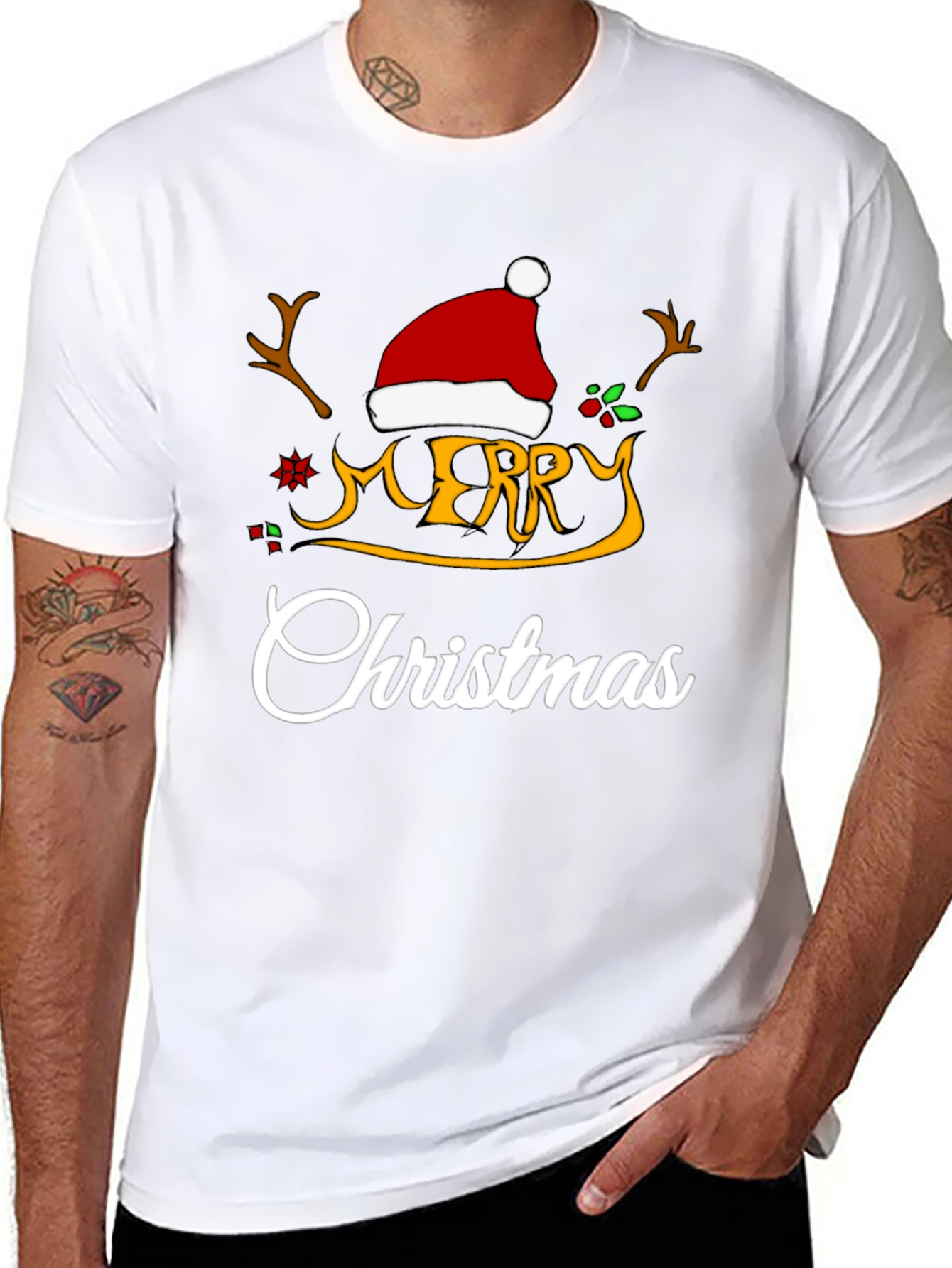 Merry Christmas Graphic T-Shirt