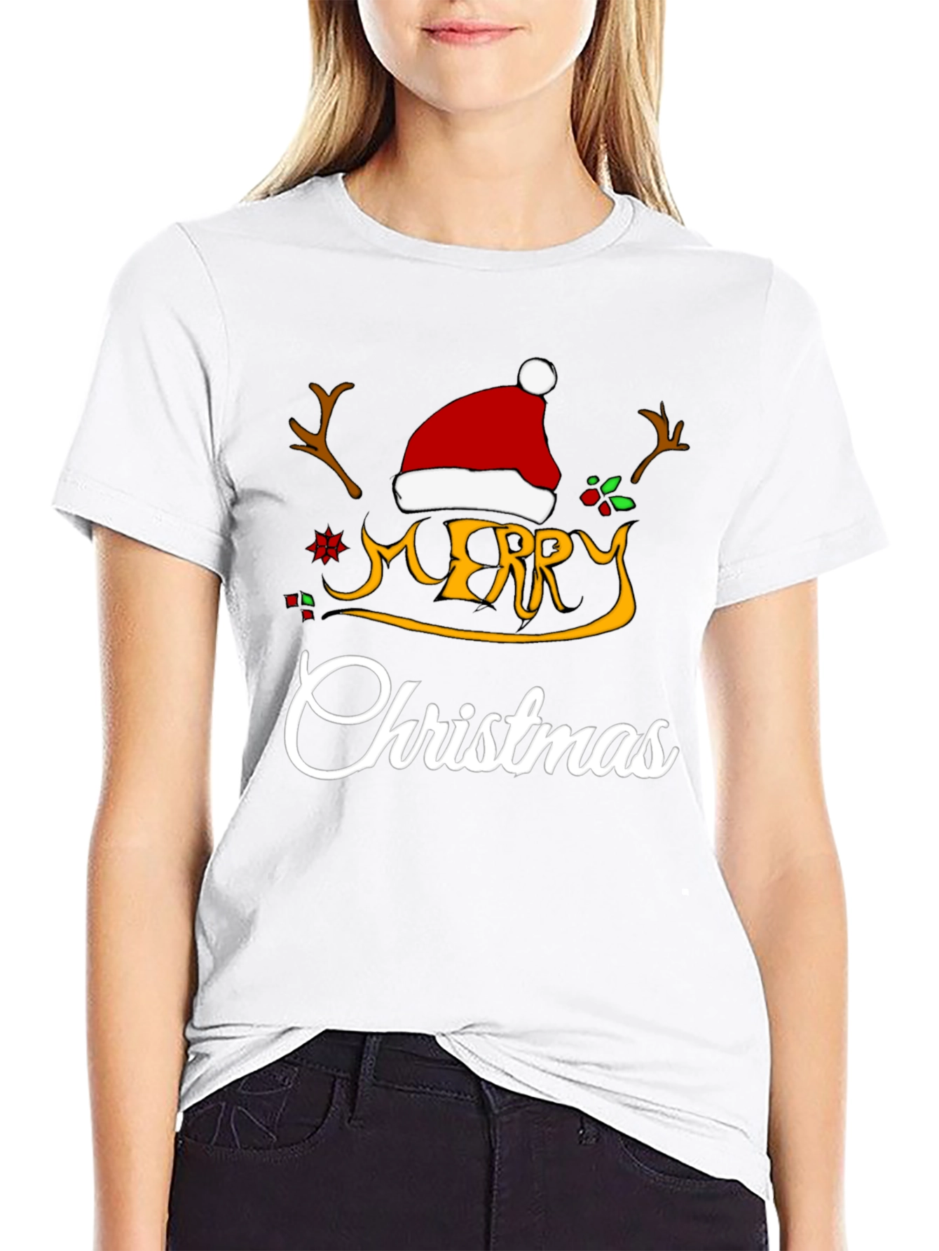 Merry Christmas Graphic T-Shirt