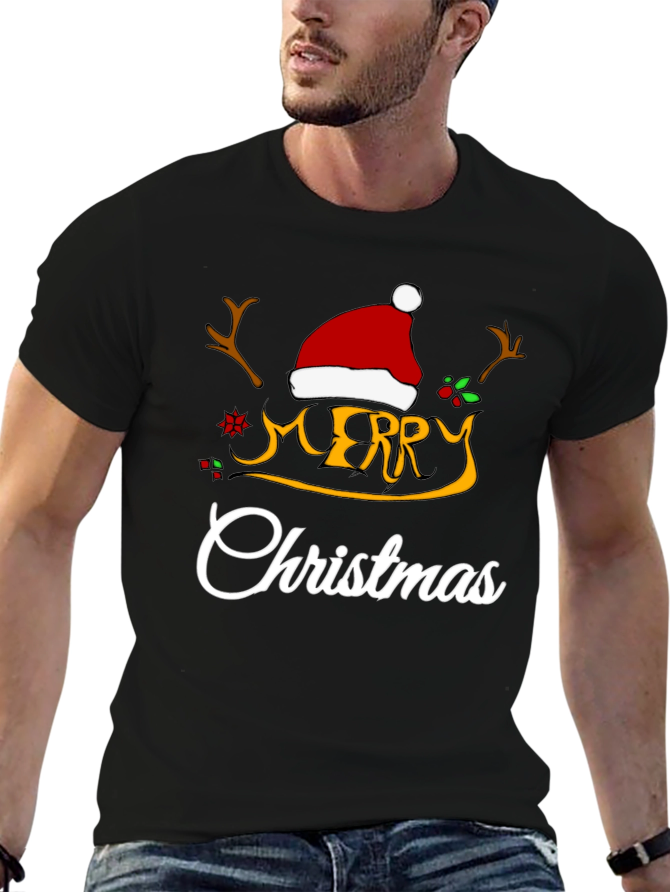 Merry Christmas Graphic T-Shirt
