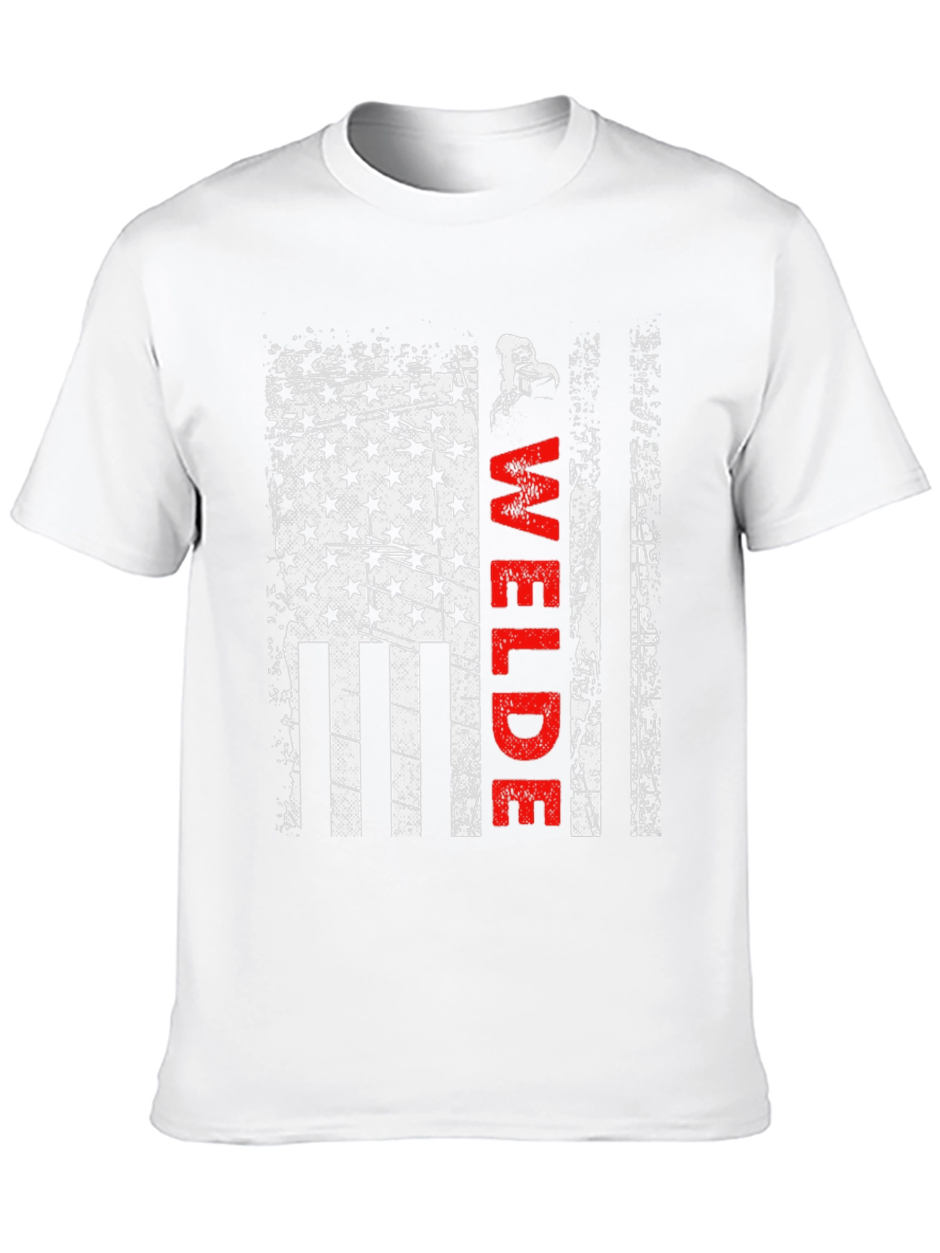 Welder American Flag T-Shirt
