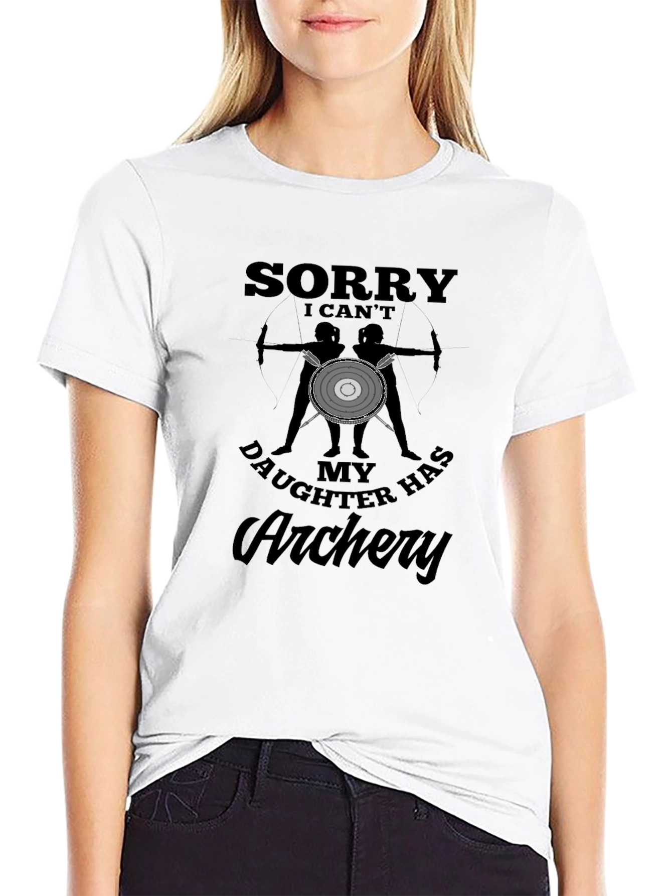 Archery Dad T-Shirt - My Daughter Has Archery!
