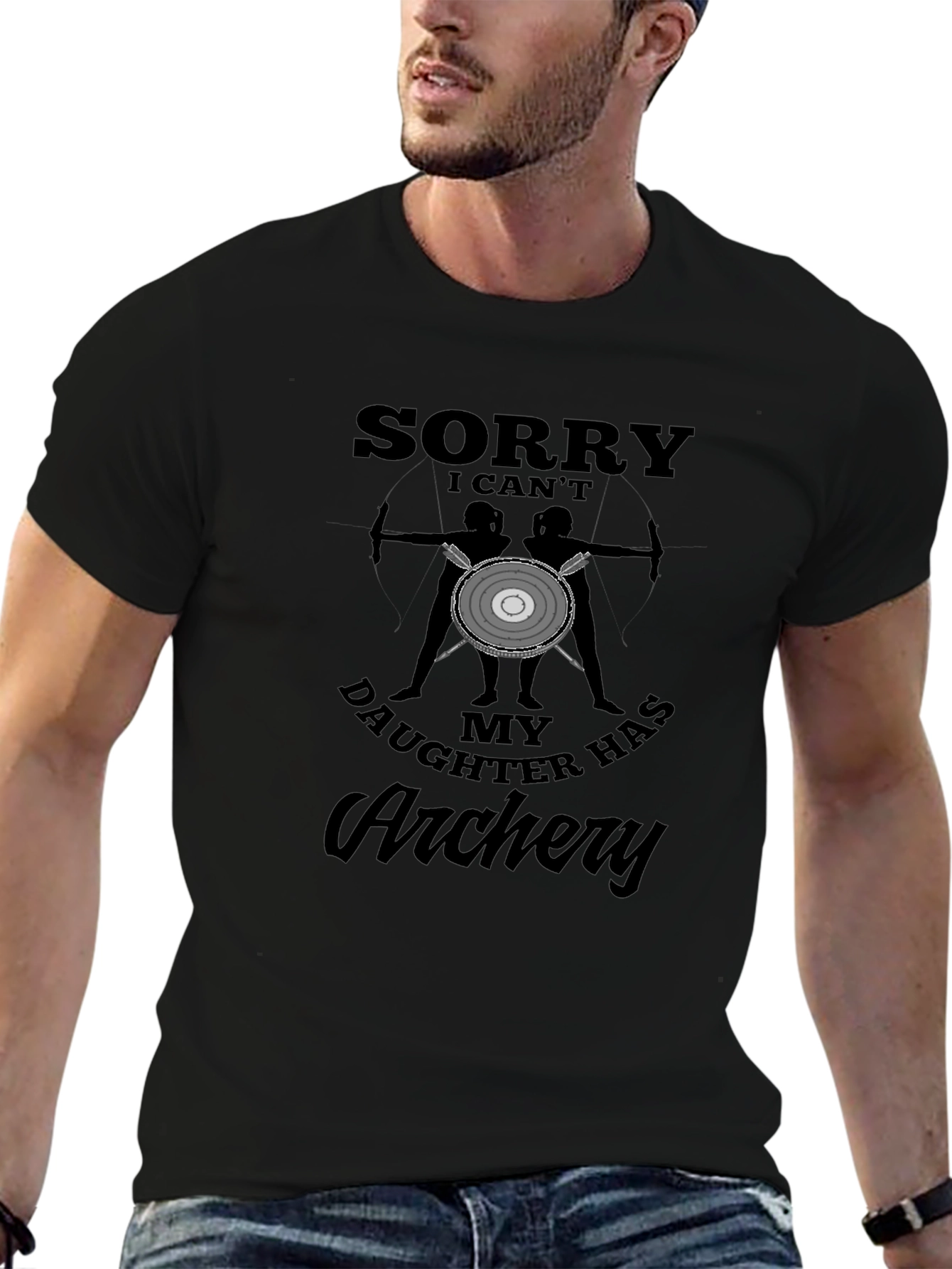 Archery Dad T-Shirt - My Daughter Has Archery!