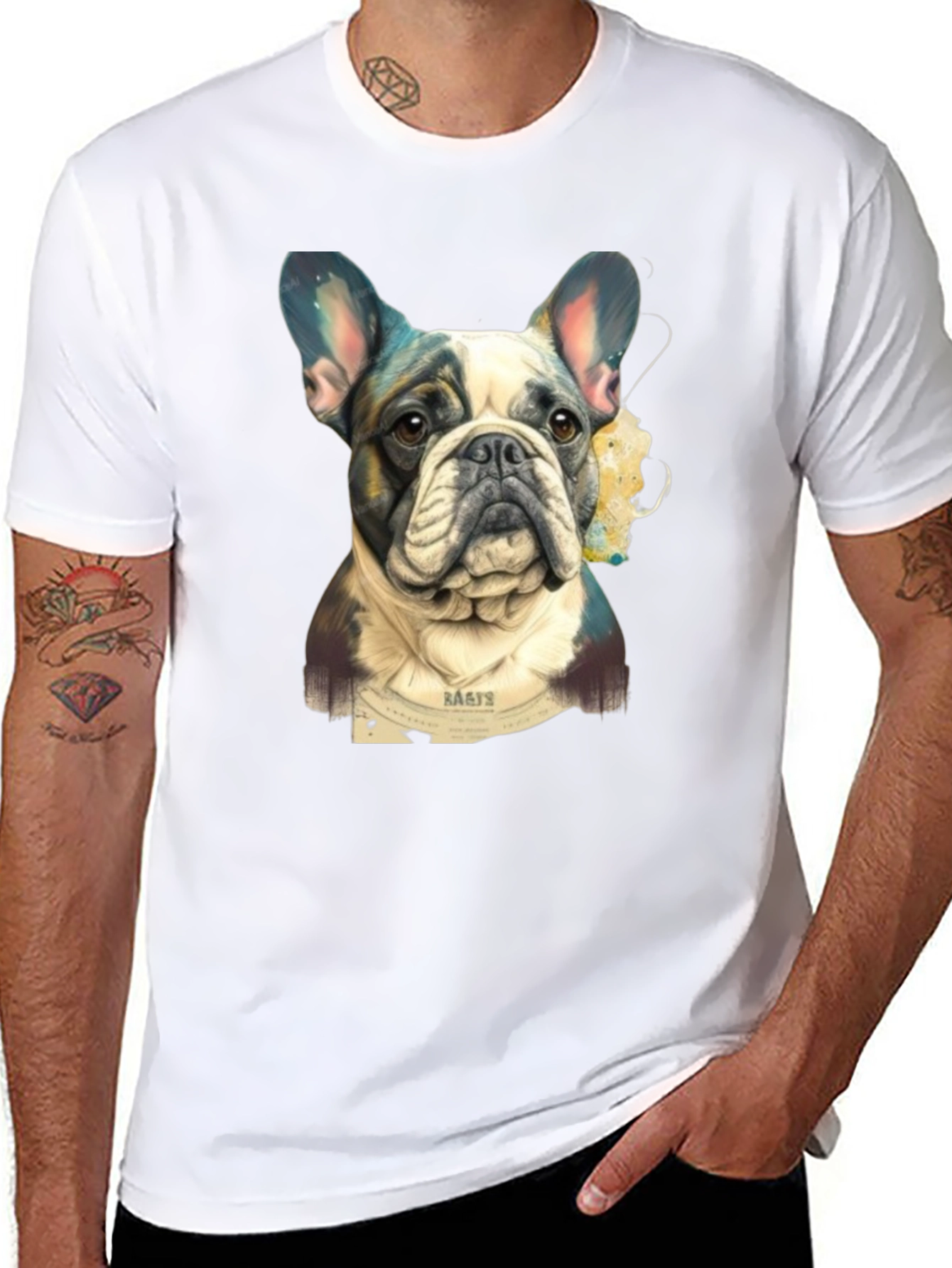 French Bulldog Graphic Tee - Unique Dog Lover Gift