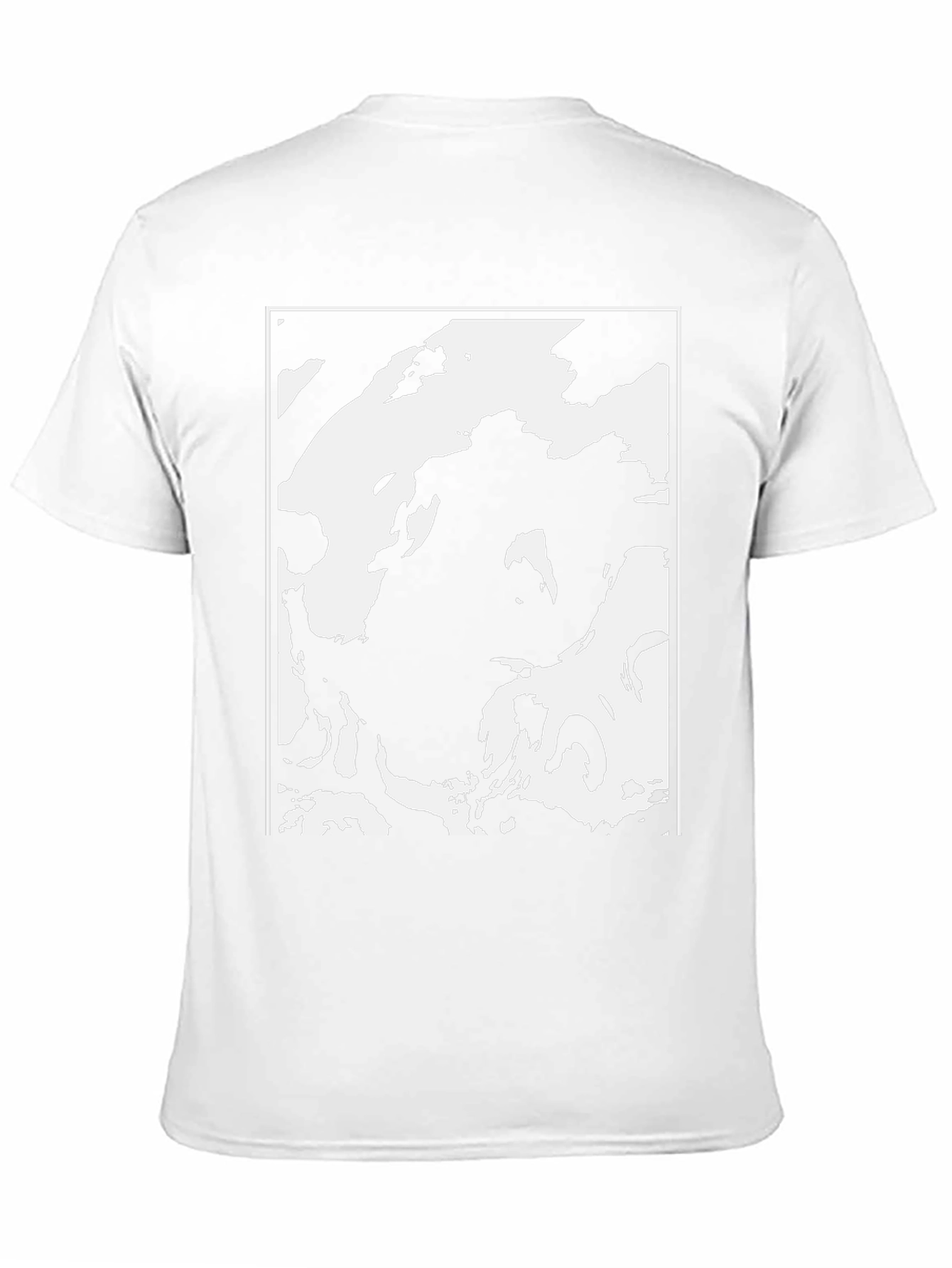 Abstract Black & White Graphic Tee