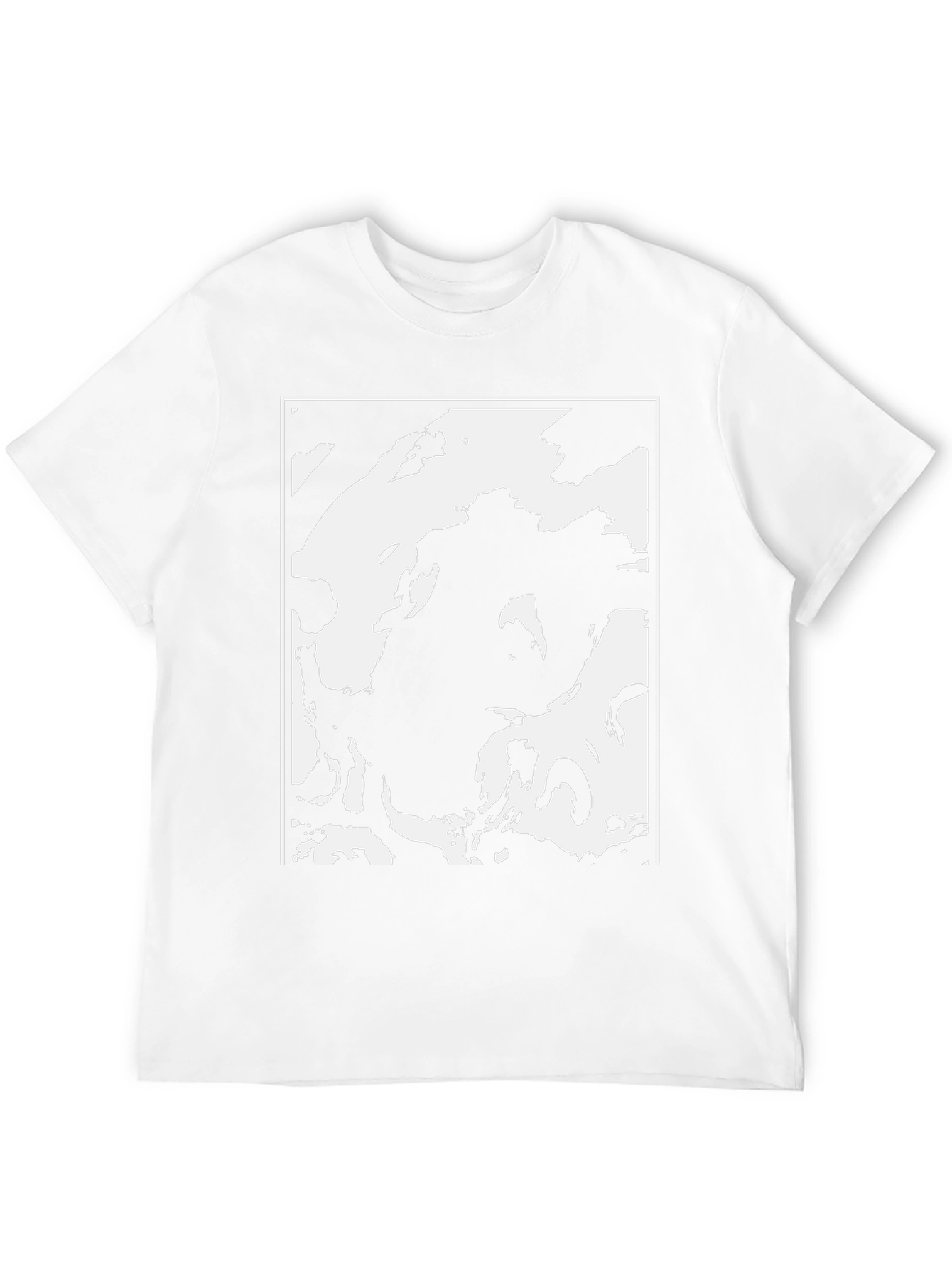 Abstract Black & White Graphic Tee