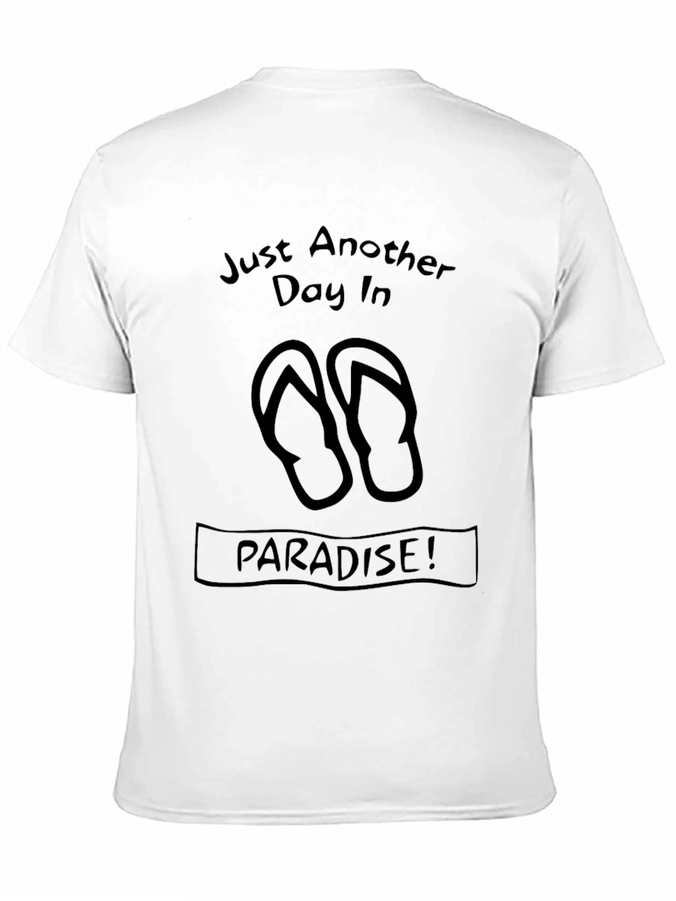 Paradise Found Black Graphic T-Shirt