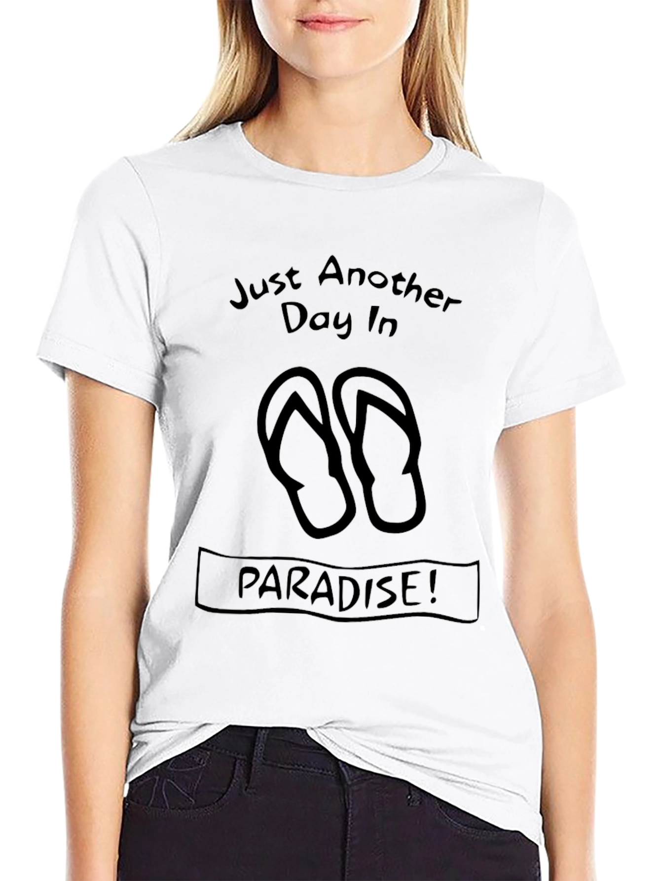 Paradise Found Black Graphic T-Shirt