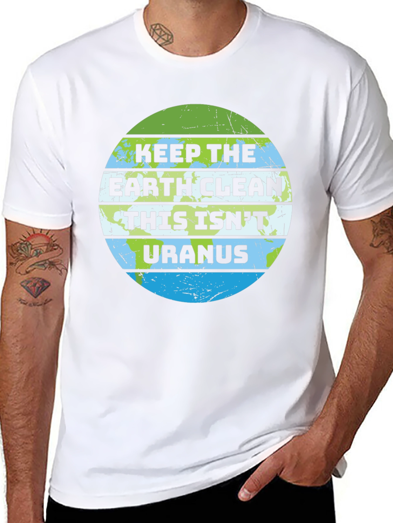 Keep Earth Clean T-Shirt - Environmental Awareness