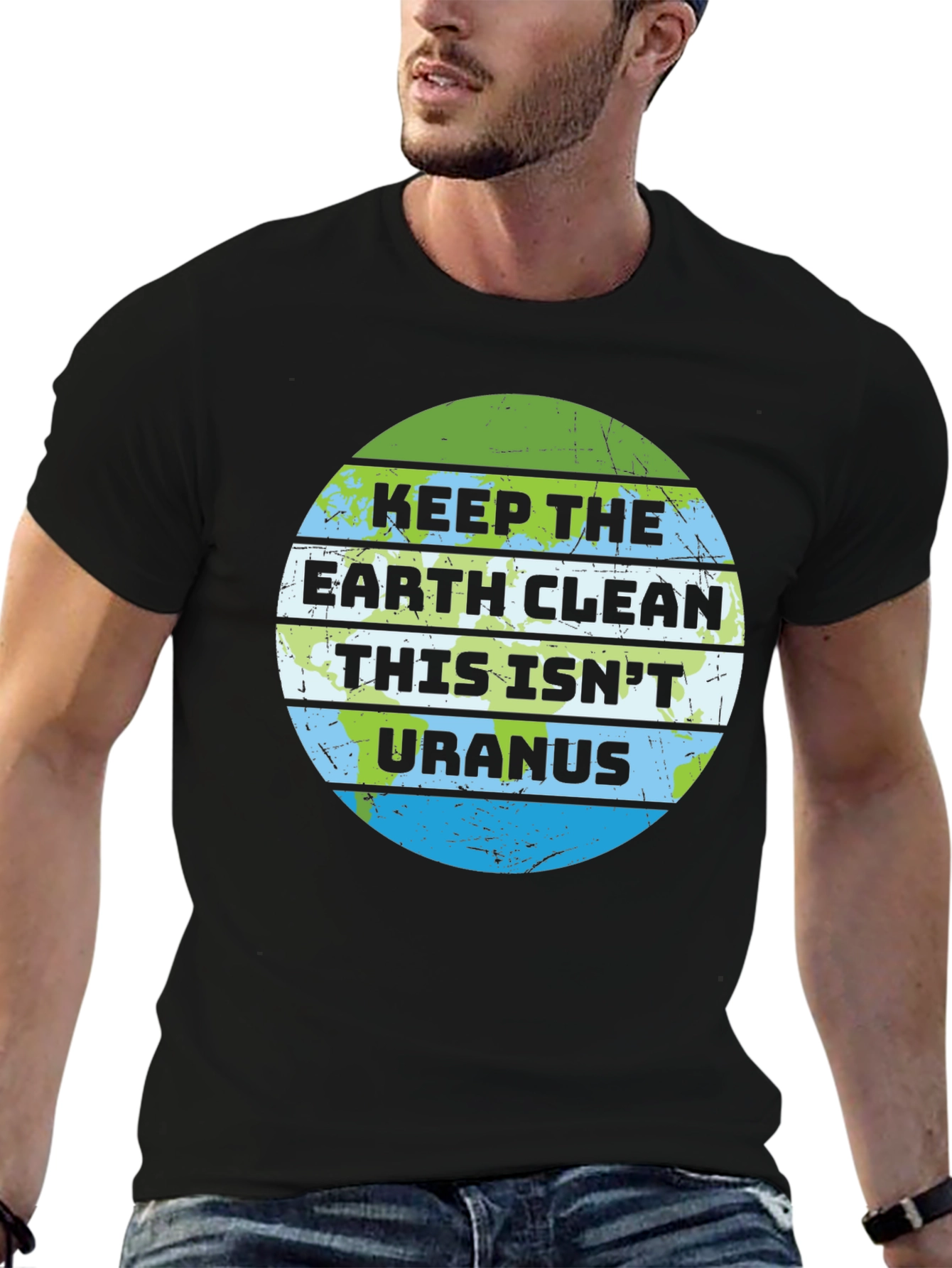 Keep Earth Clean T-Shirt - Environmental Awareness