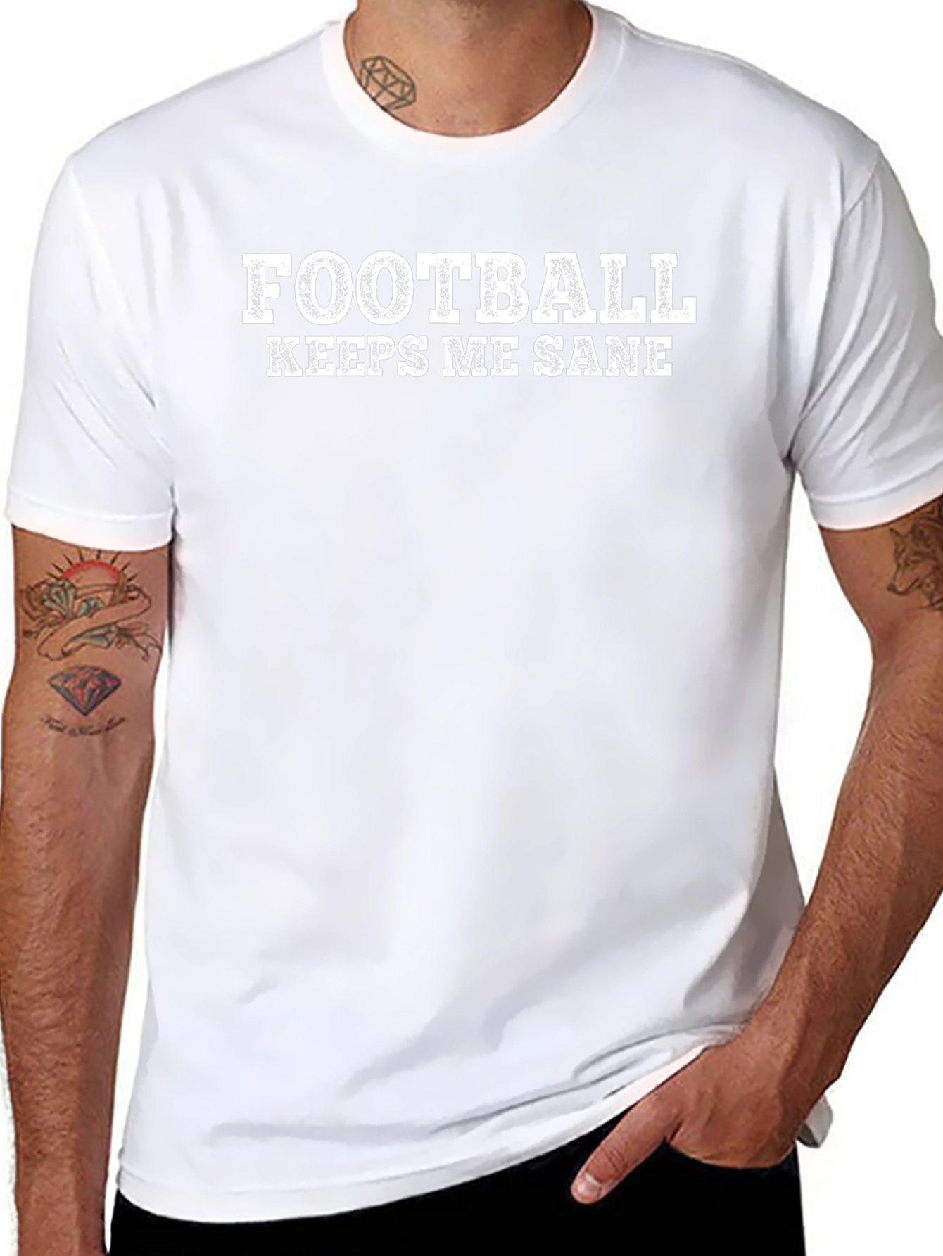 Football Keeps Me Sane T-Shirt