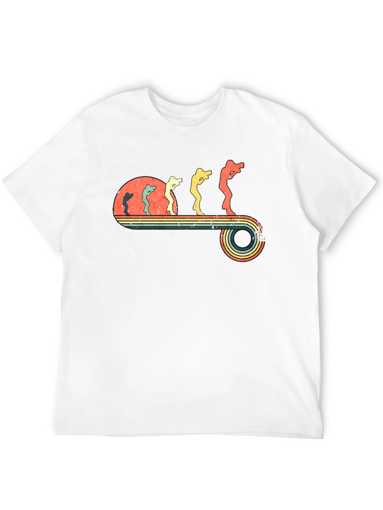 Photographer Evolution Retro T-Shirt