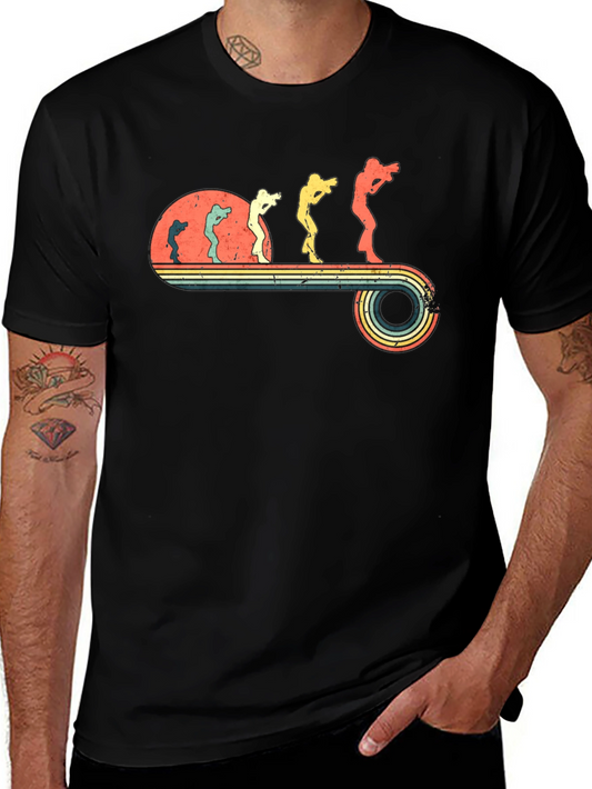 Photographer Evolution Retro T-Shirt