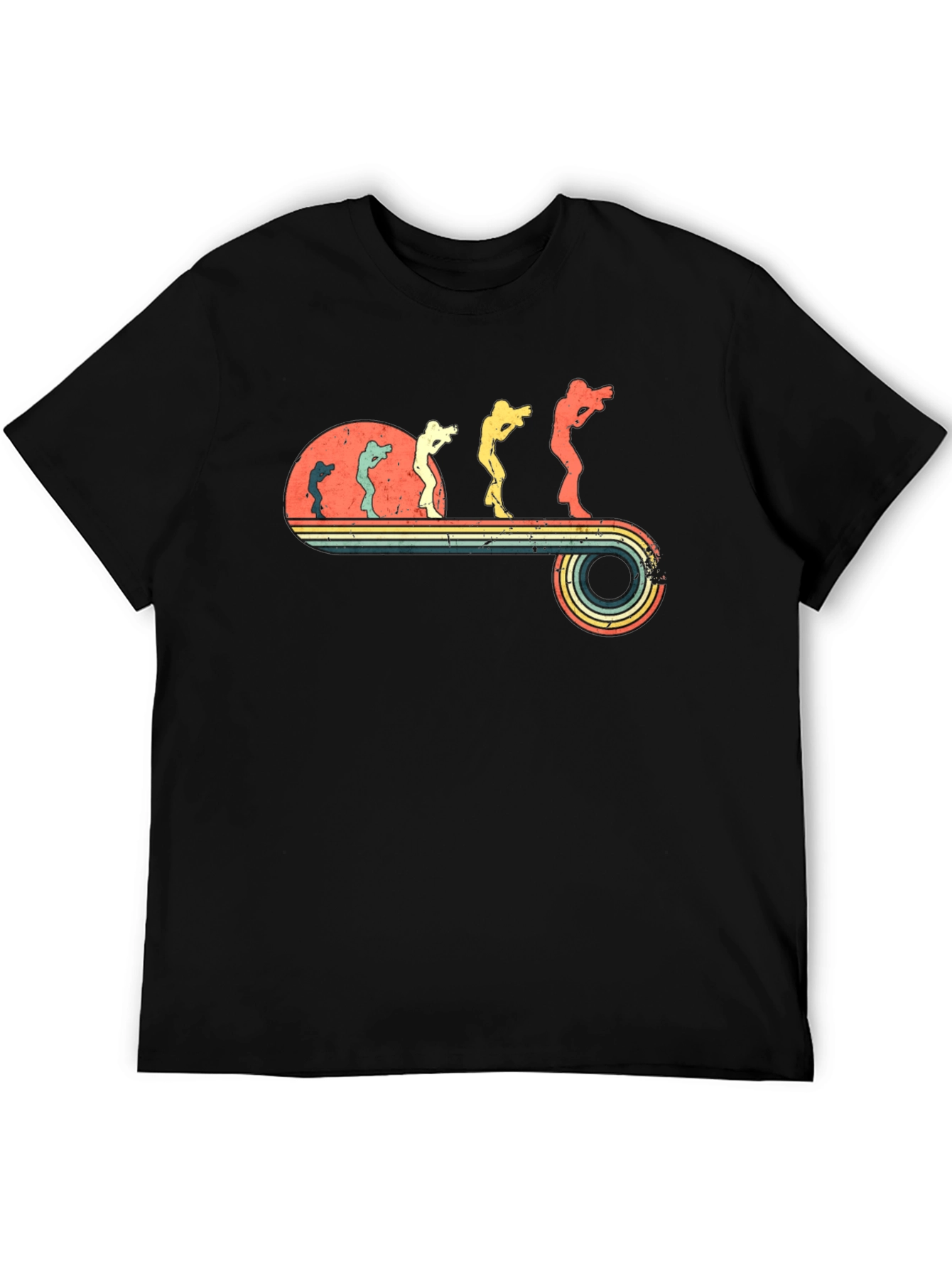 Photographer Evolution Retro T-Shirt