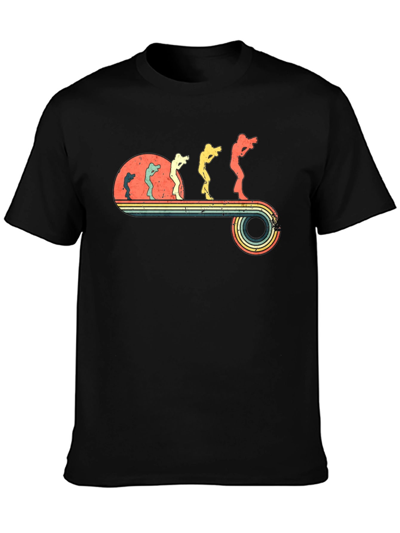 Photographer Evolution Retro T-Shirt