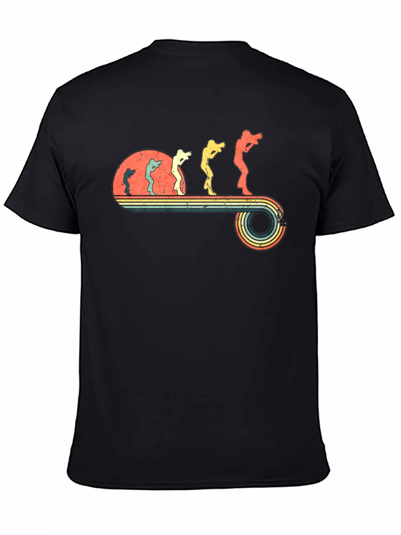 Photographer Evolution Retro T-Shirt