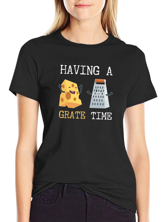 Funny Cheese Grater Humor Graphic Tee