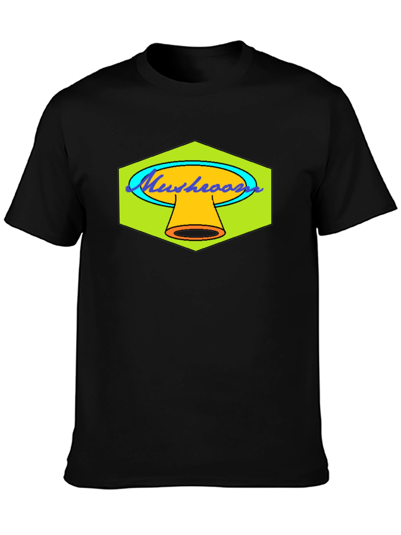 Mushroom Graphic Tee - Retro Design
