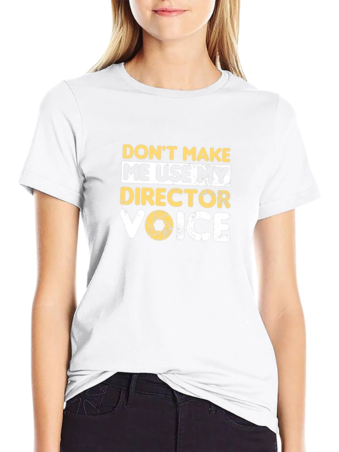 Director Voice T-Shirt - Funny Film Crew Apparel