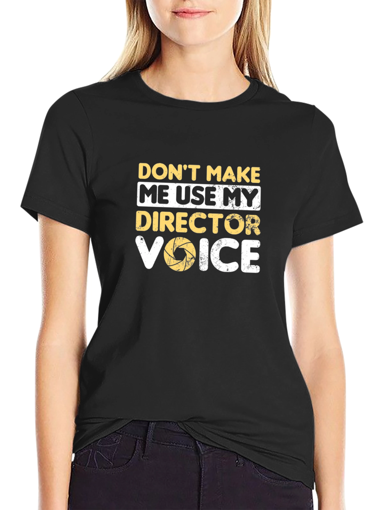 Director Voice T-Shirt - Funny Film Crew Apparel