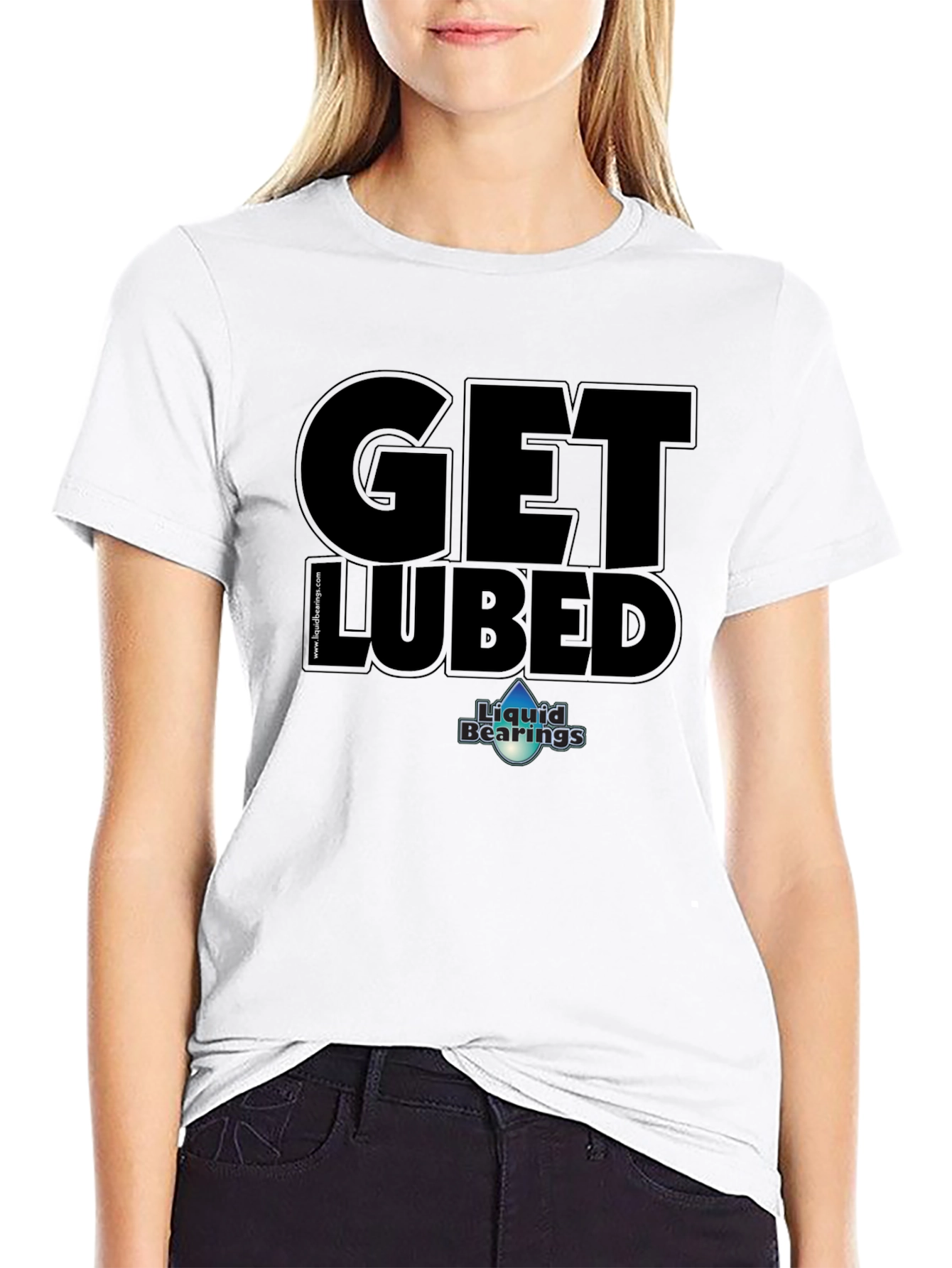 Get Lubed T-Shirt - Liquid Bearings Graphic Tee