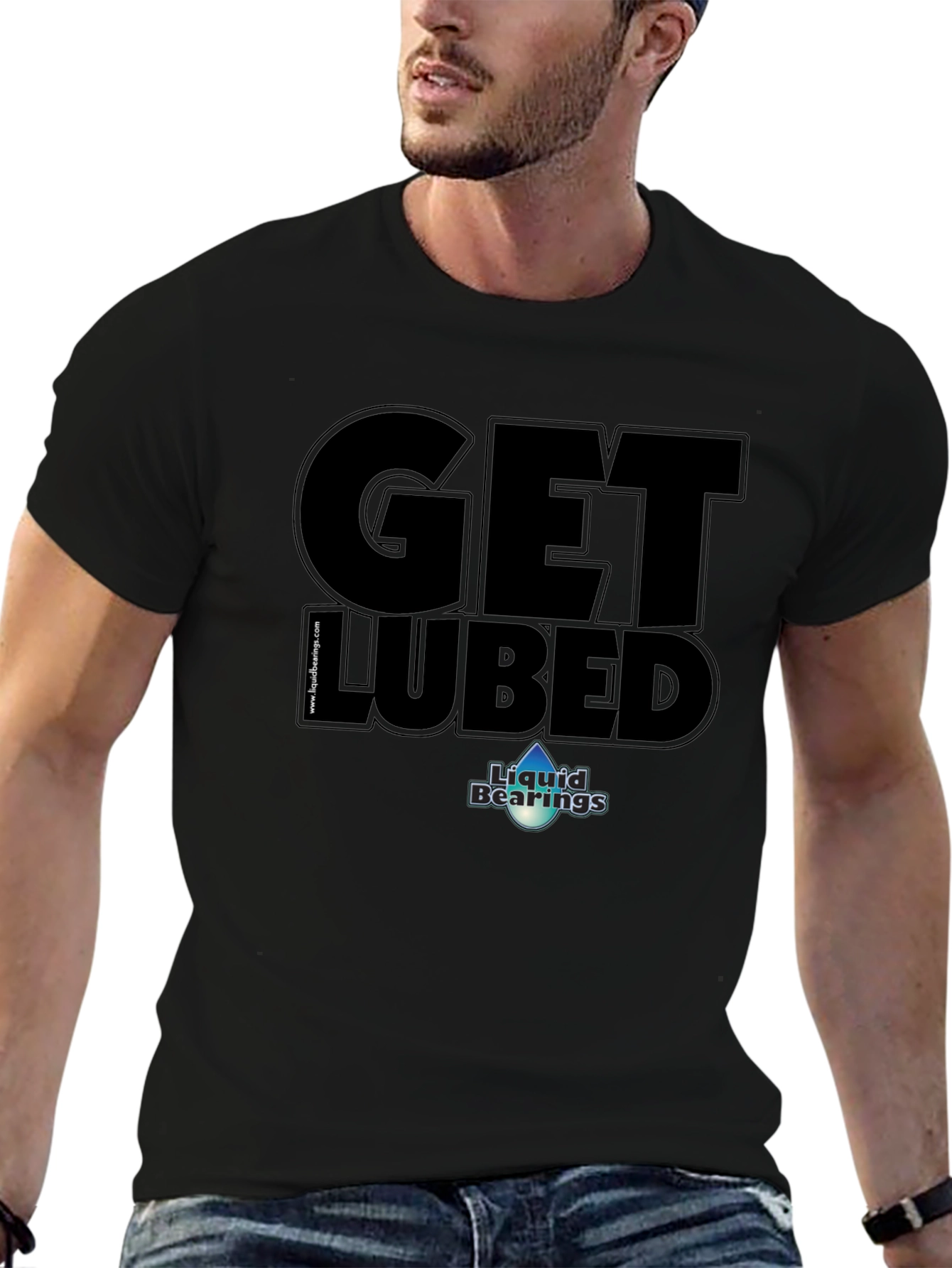 Get Lubed T-Shirt - Liquid Bearings Graphic Tee