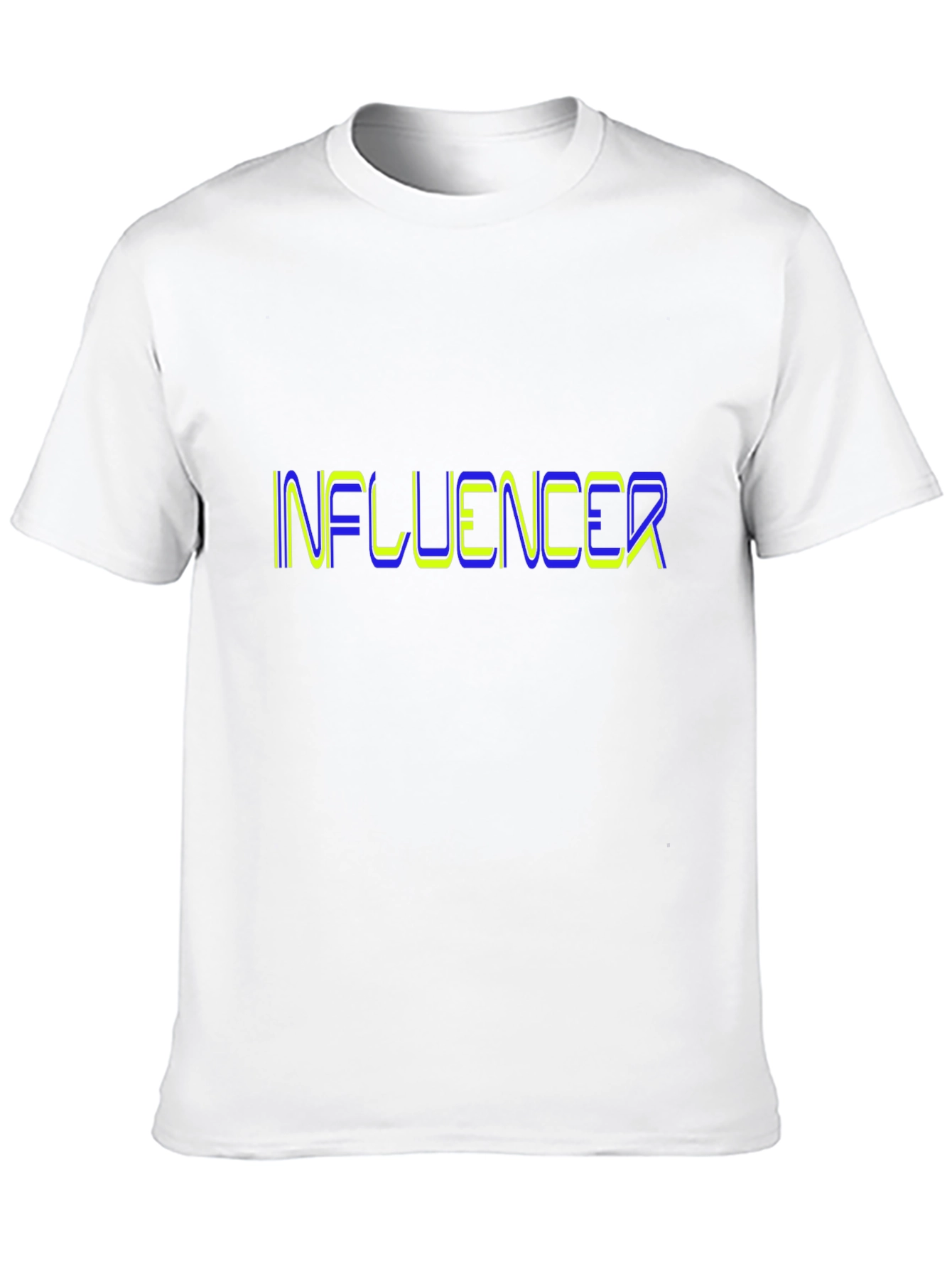 Influencer Black Graphic Tee