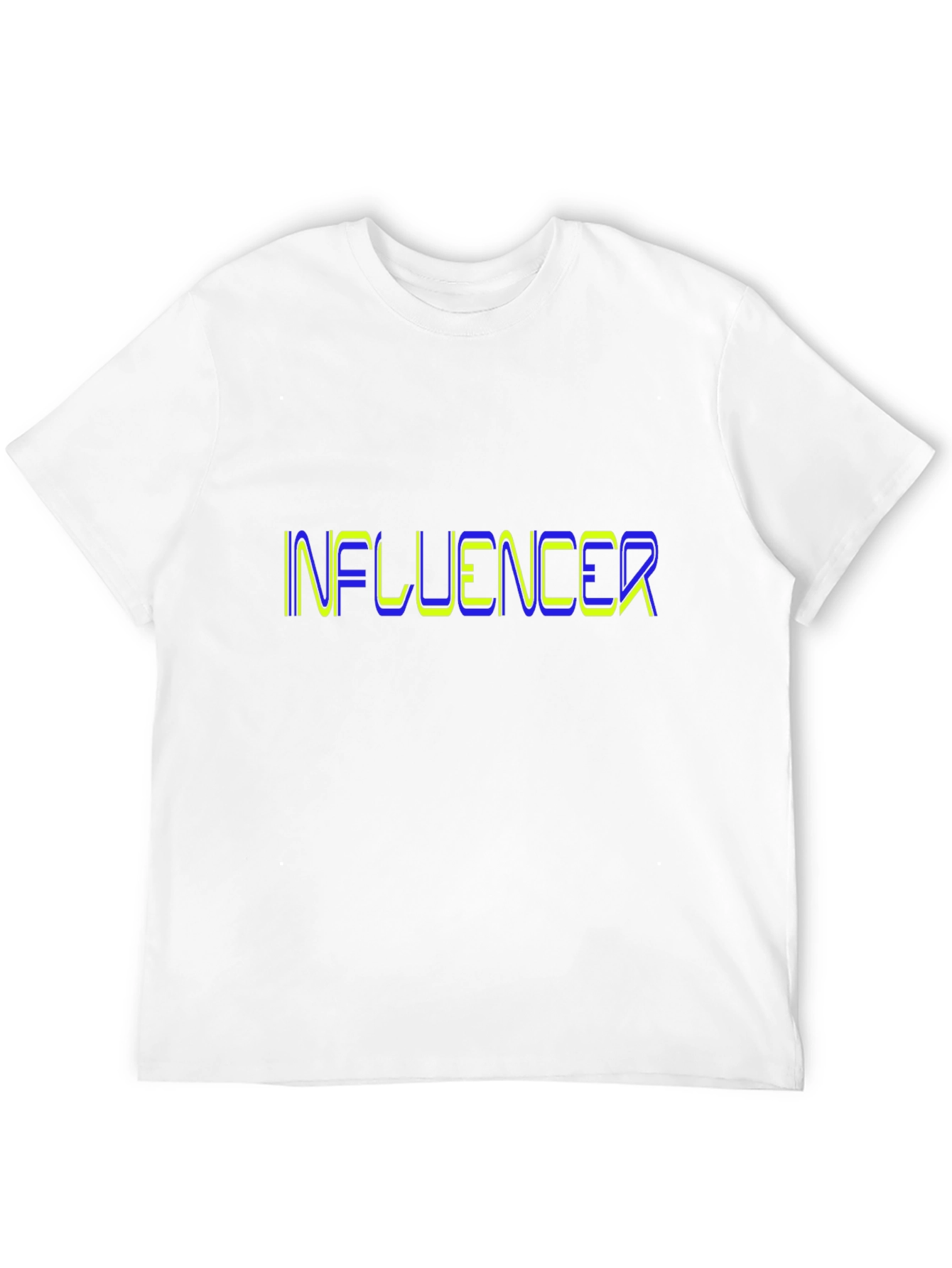 Influencer Black Graphic Tee