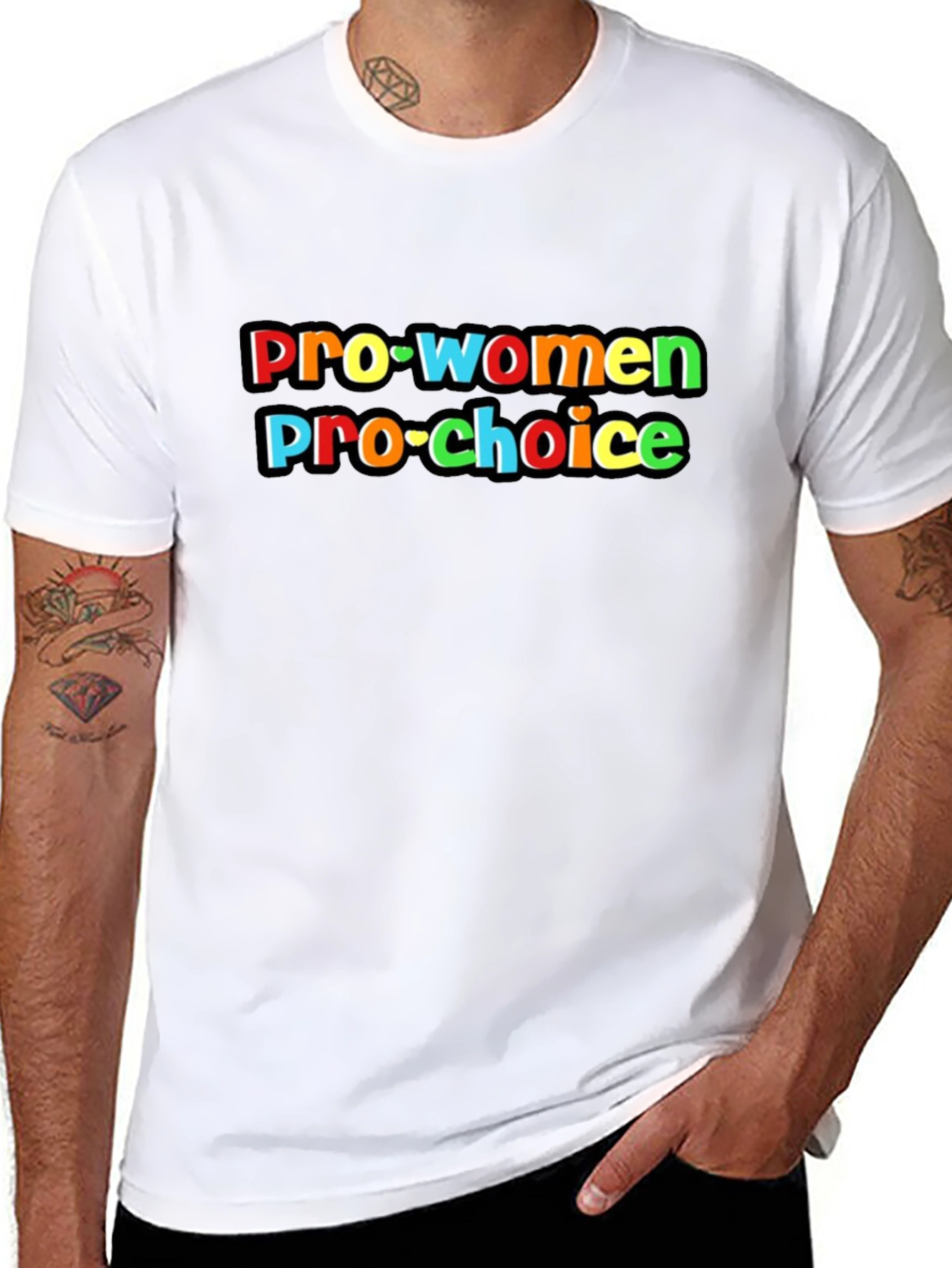 Pro-Women Pro-Choice Black T-Shirt