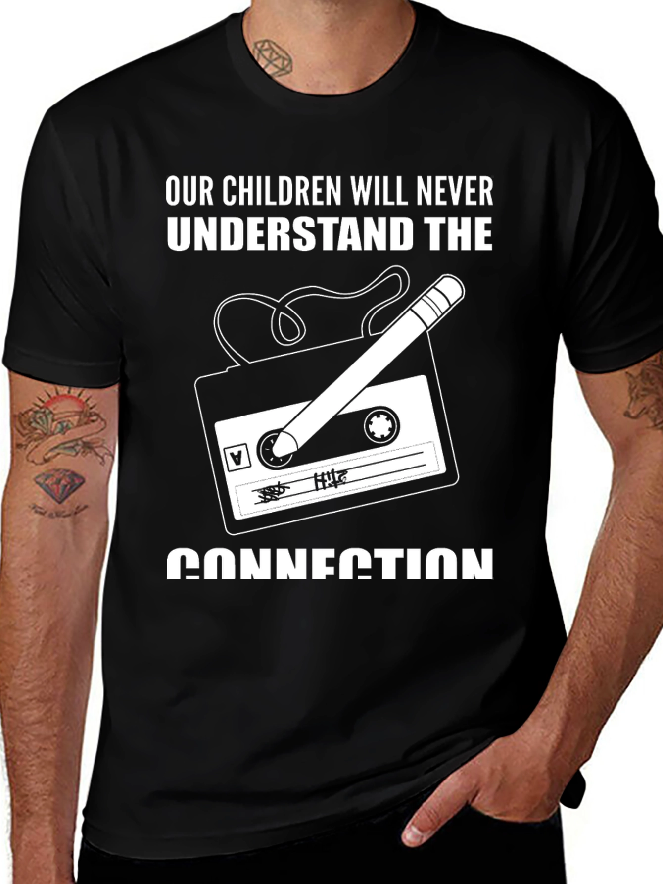 Retro Cassette Tape T-Shirt - The Connection