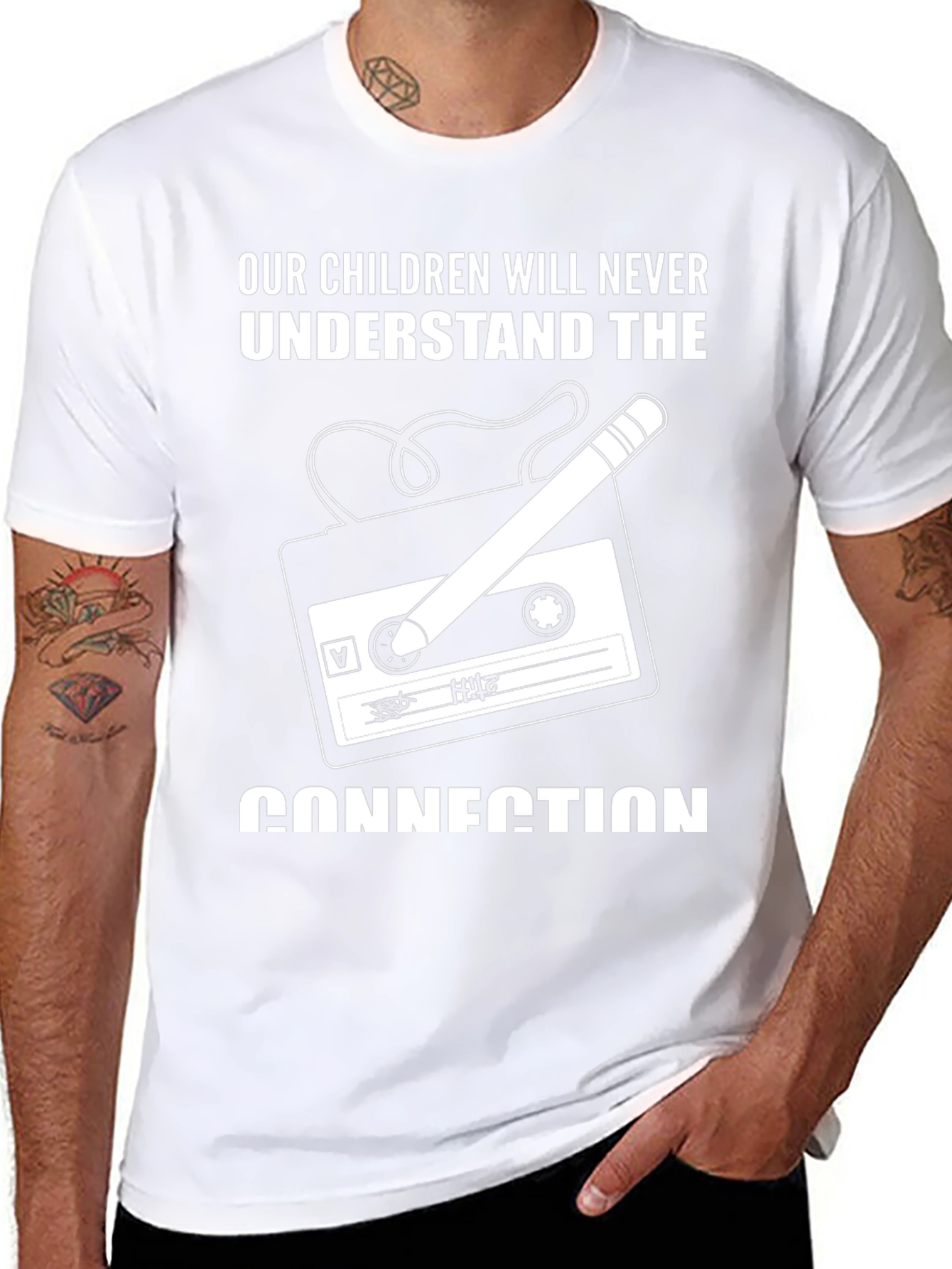 Retro Cassette Tape T-Shirt - The Connection