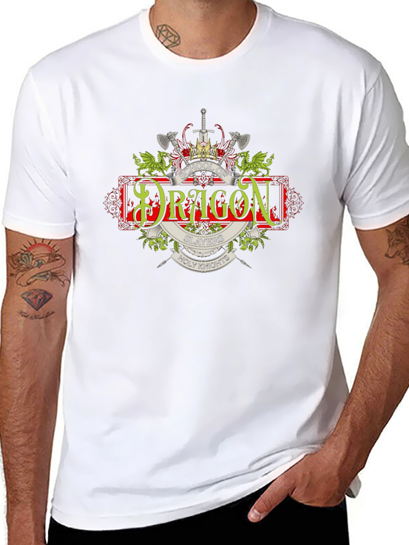Dragon Slayers School Graphic Tee