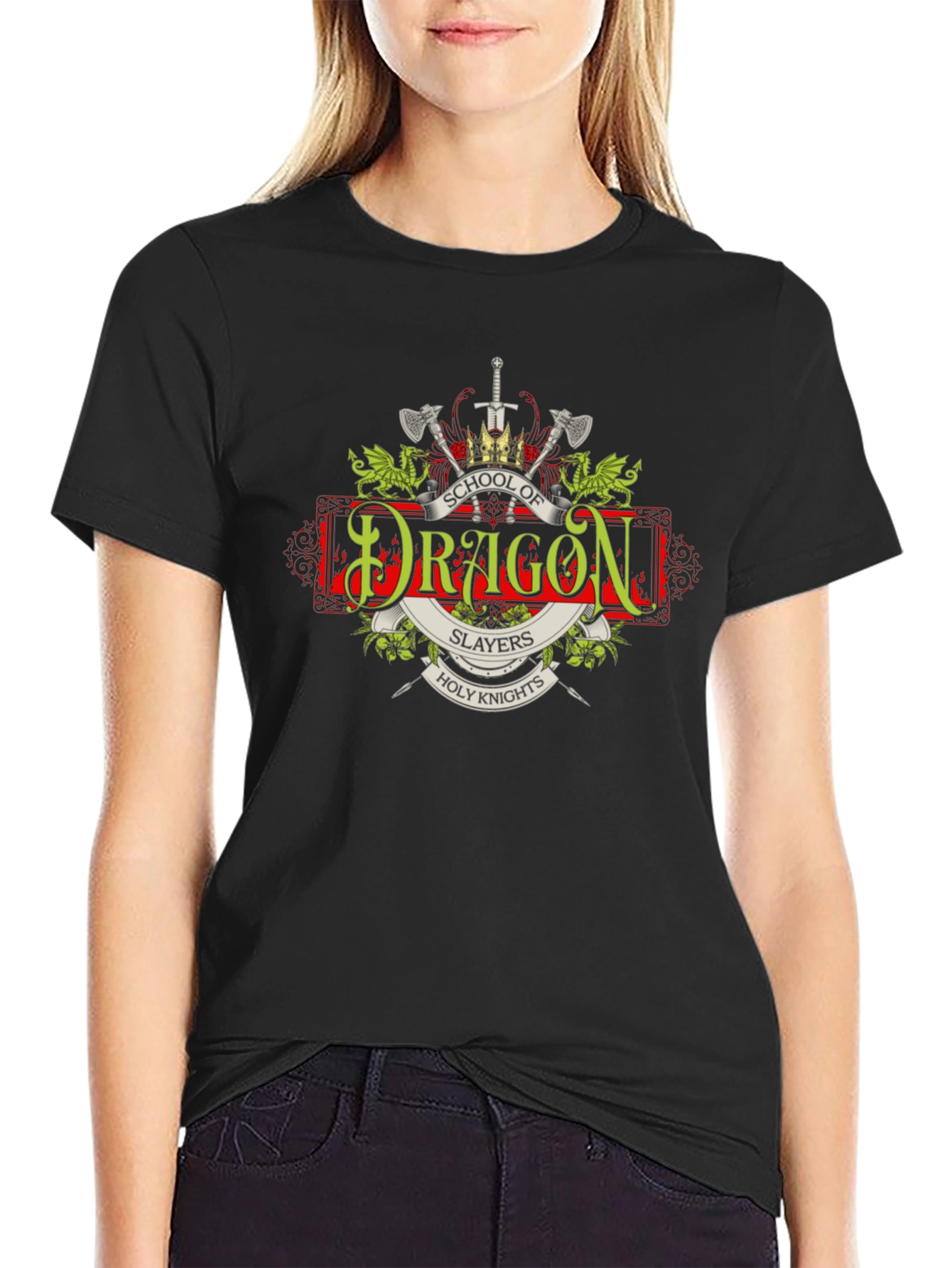 Dragon Slayers School Graphic Tee