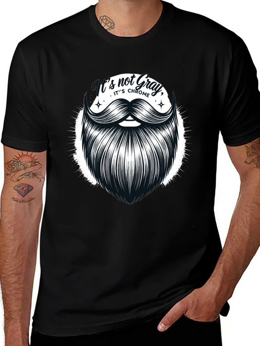 Its Not Gray Its Chrome Graphic T-Shirt