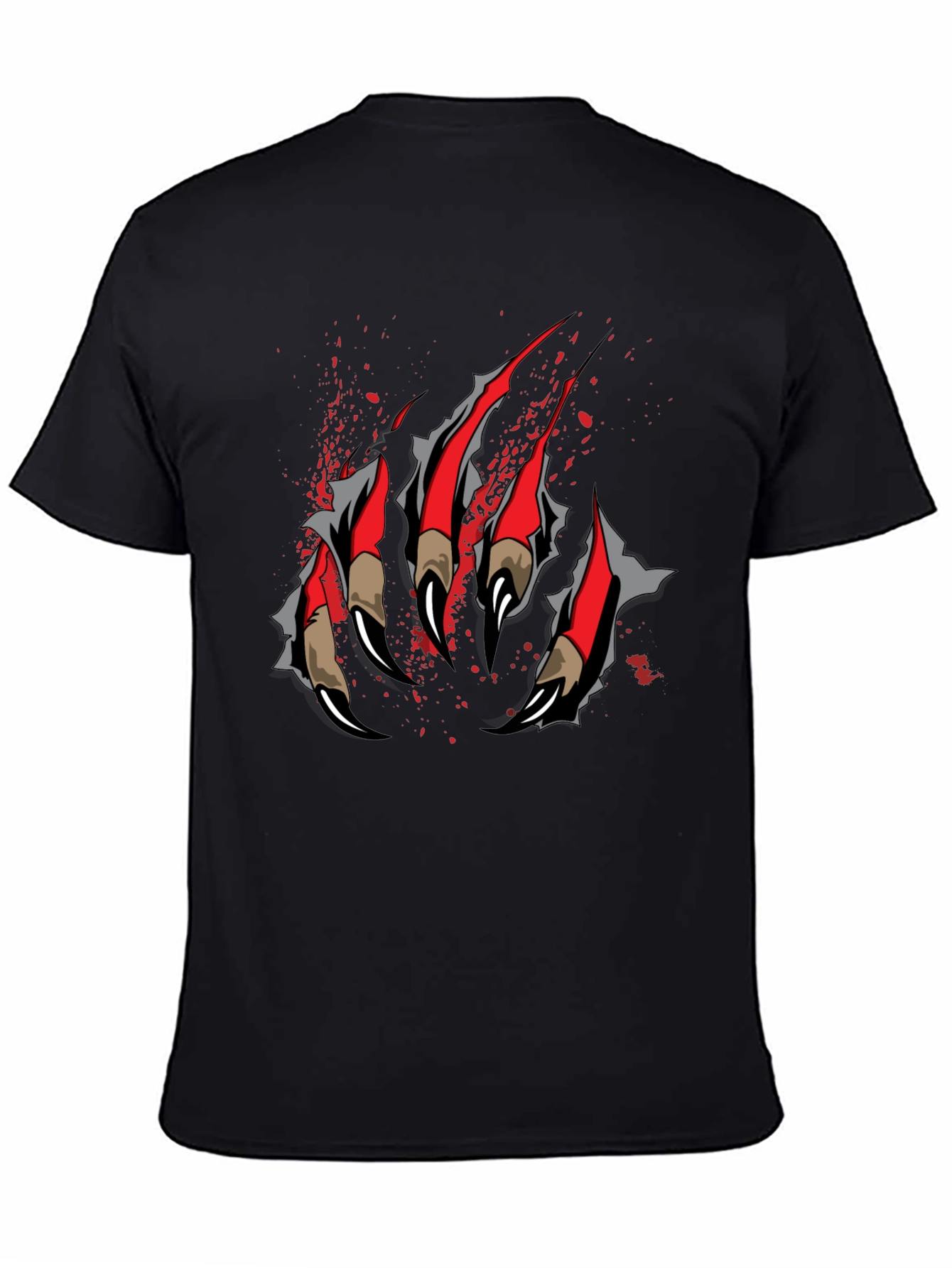 Claw Graphic T-Shirt - Black