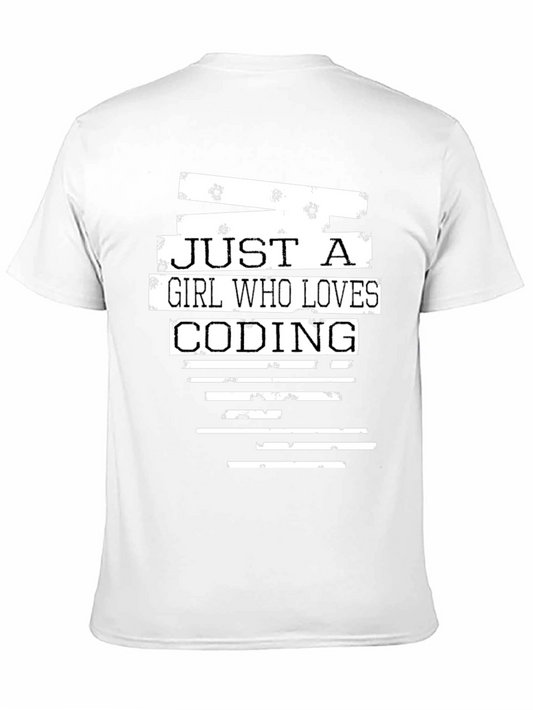 Coding Lover Womens Black T-Shirt