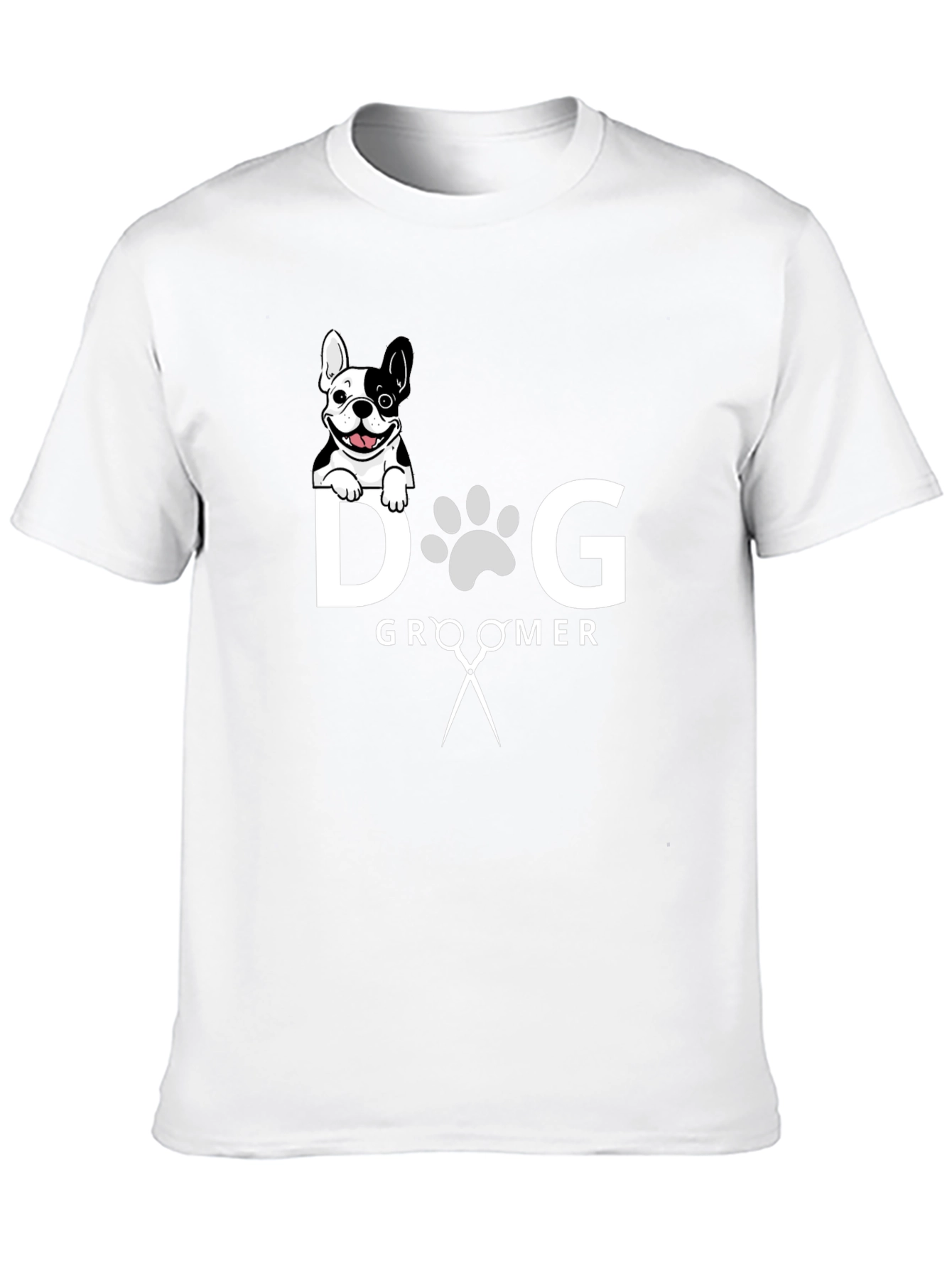 Dog Groomer T-Shirt Cute Puppy Pet Grooming Apparel