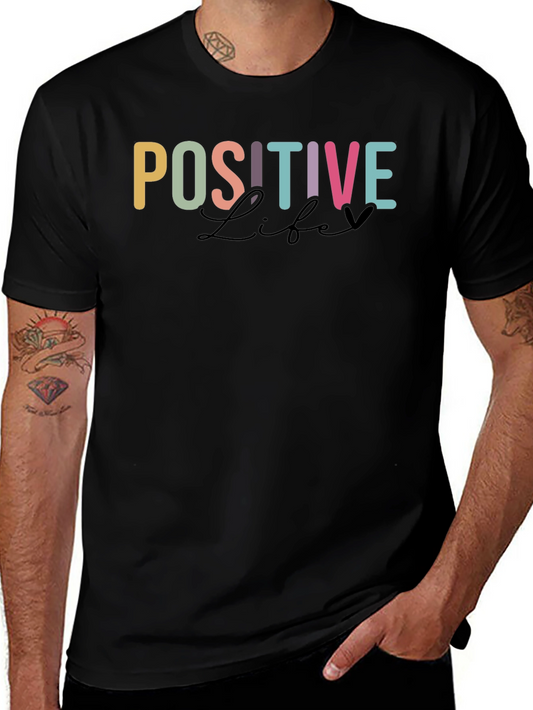 Positive Life Graphic Tee - Comfort Fit