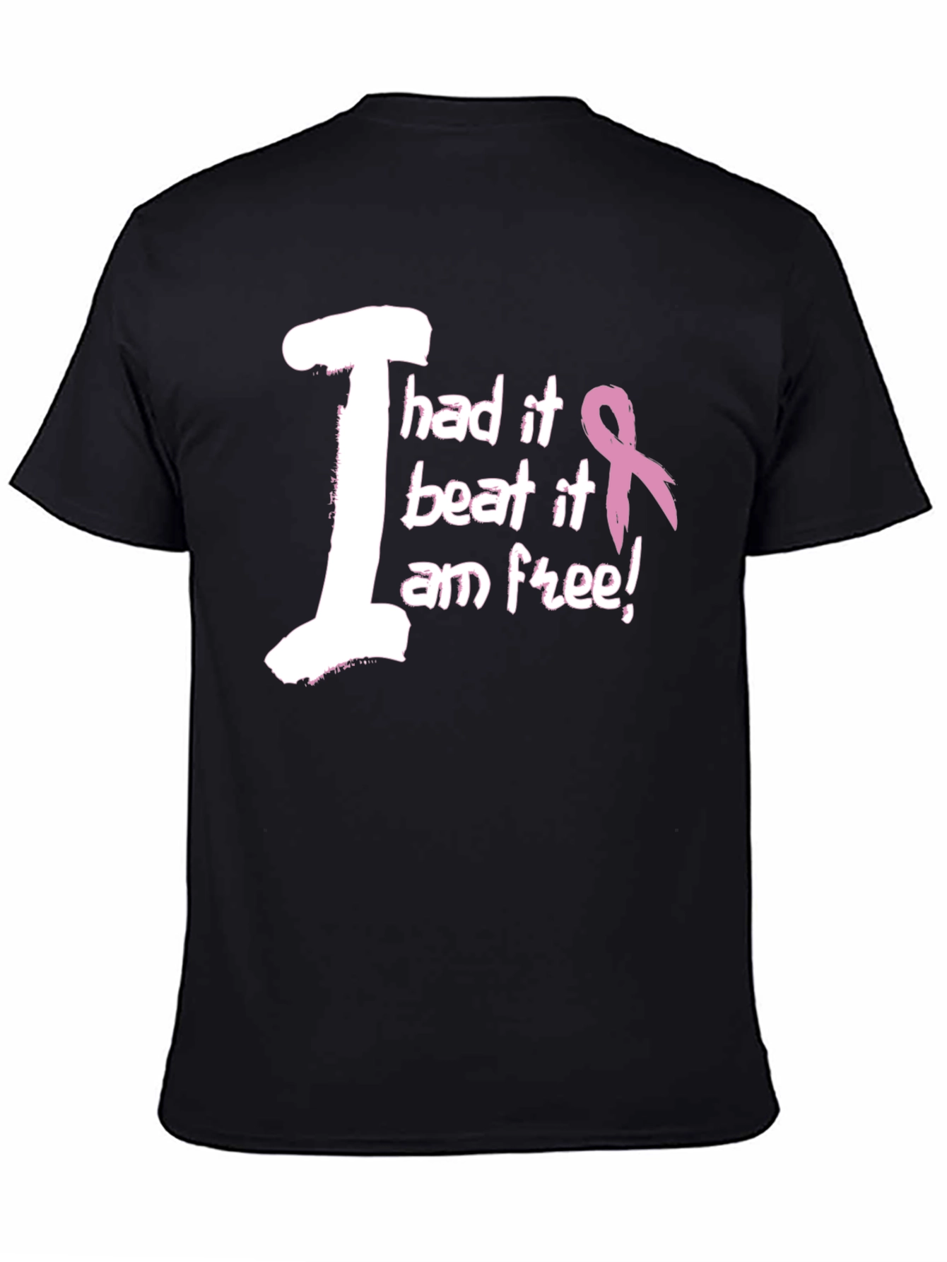 I Beat It Cancer Awareness Graphic T-Shirt