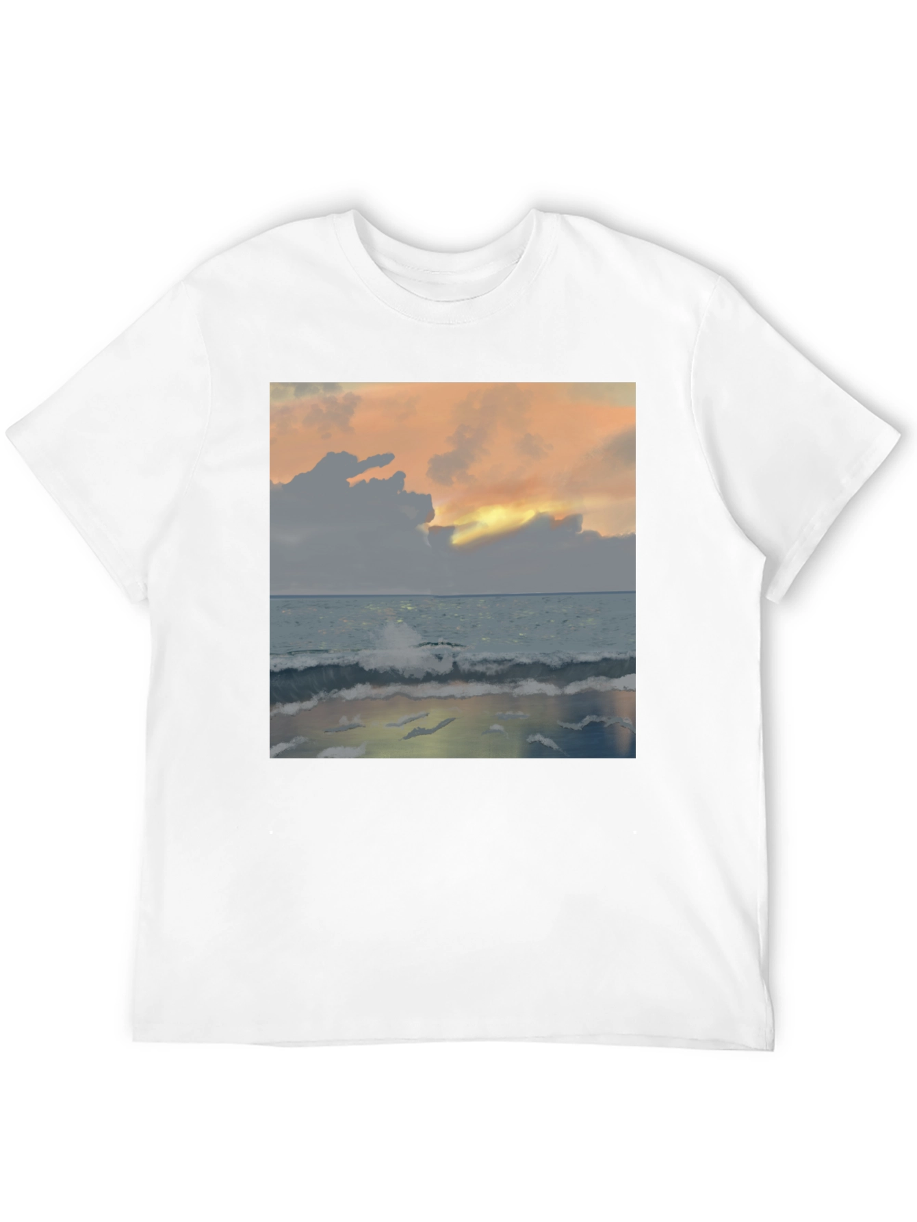 Ocean Sunset Graphic Tee