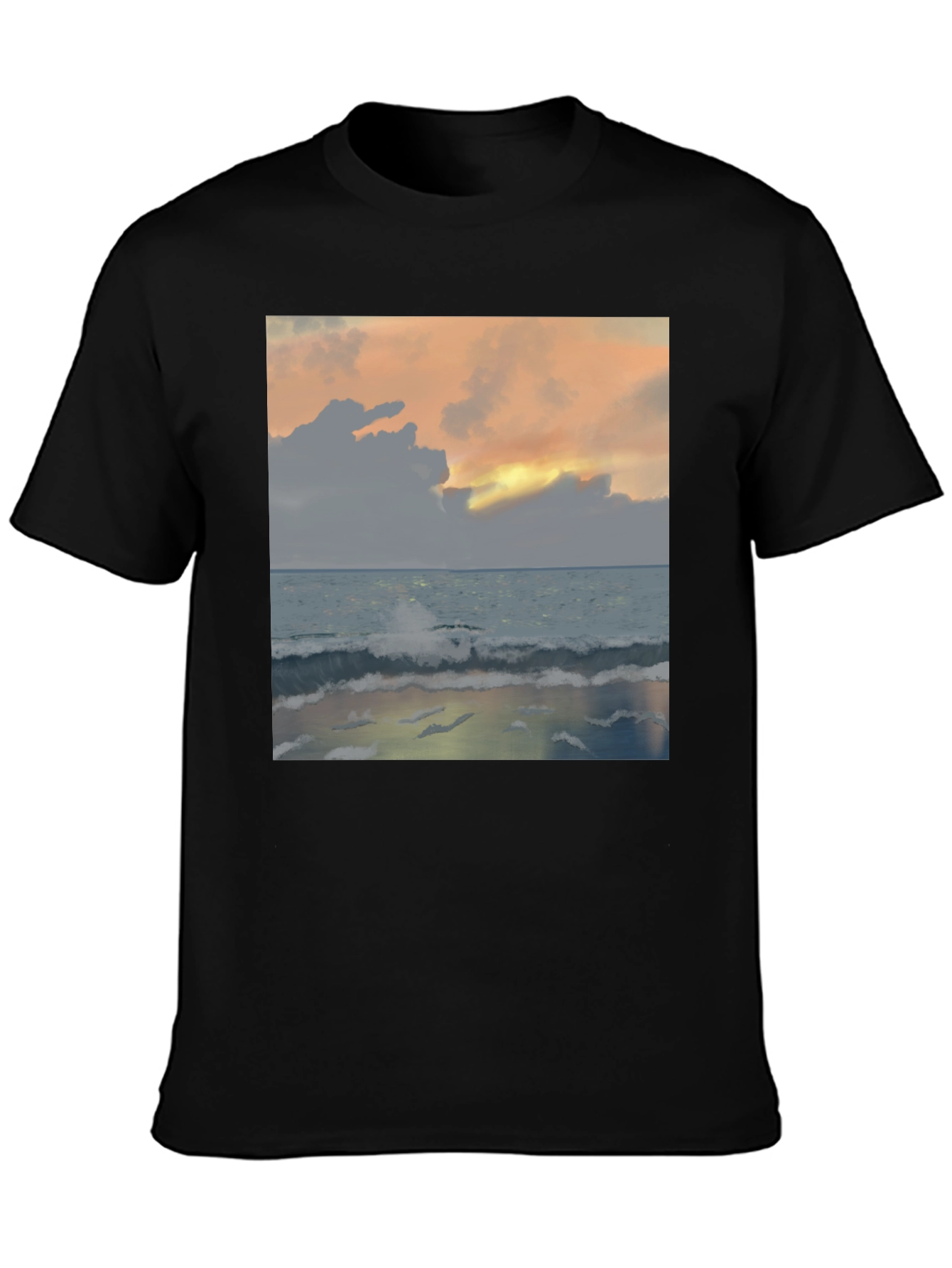 Ocean Sunset Graphic Tee