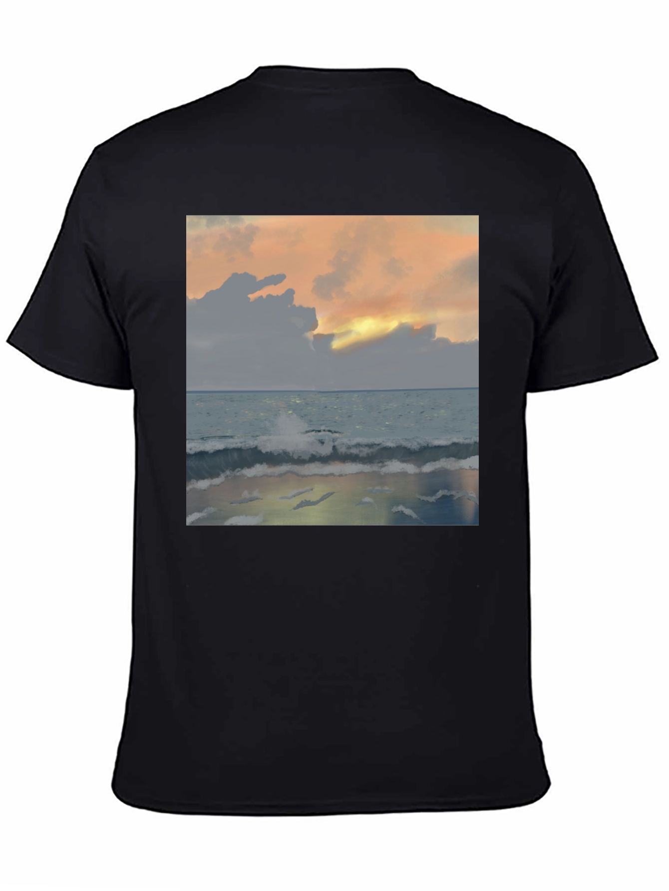 Ocean Sunset Graphic Tee