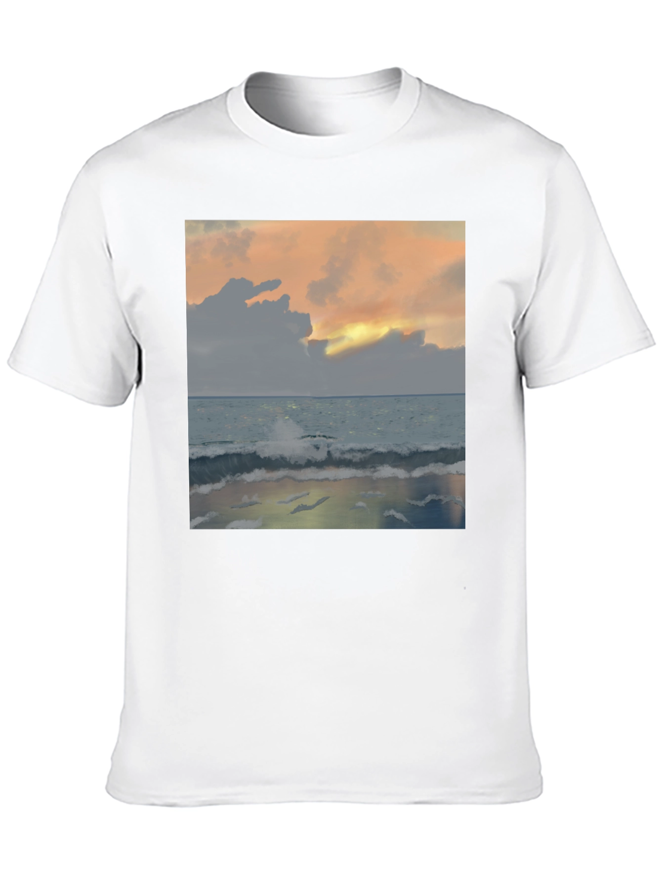 Ocean Sunset Graphic Tee